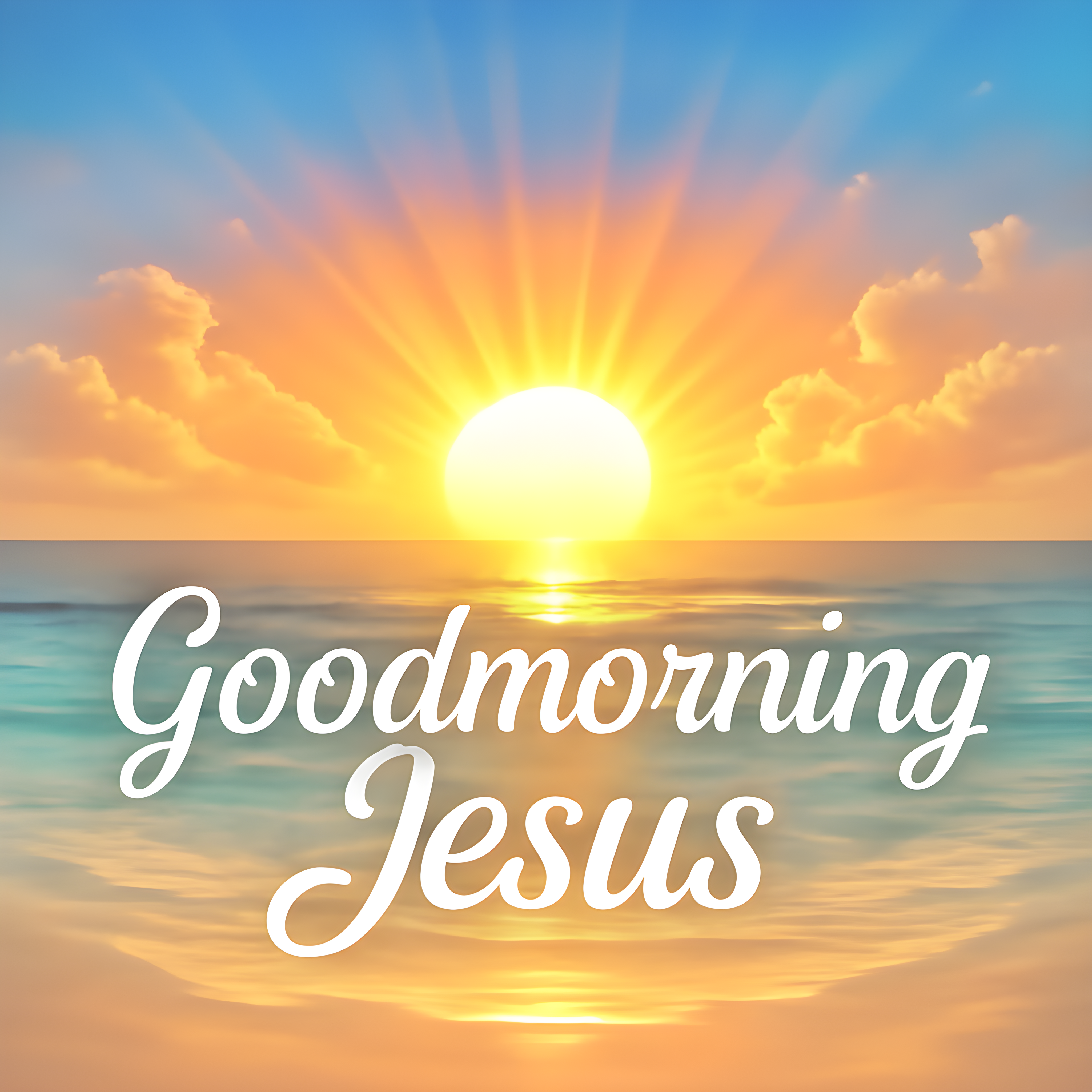 Goodmorning Jesus artwork
