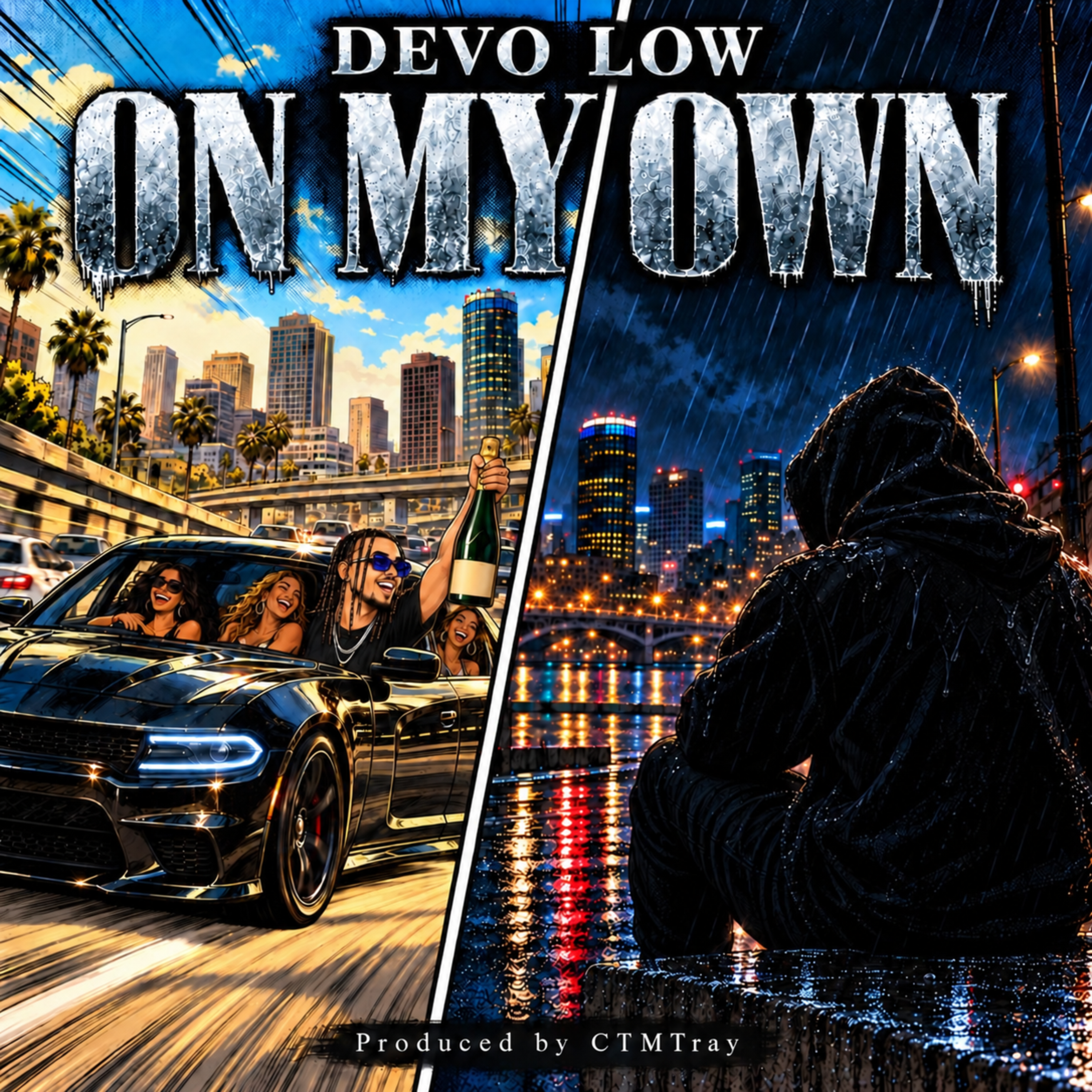 On My Own by Devo Low cover art