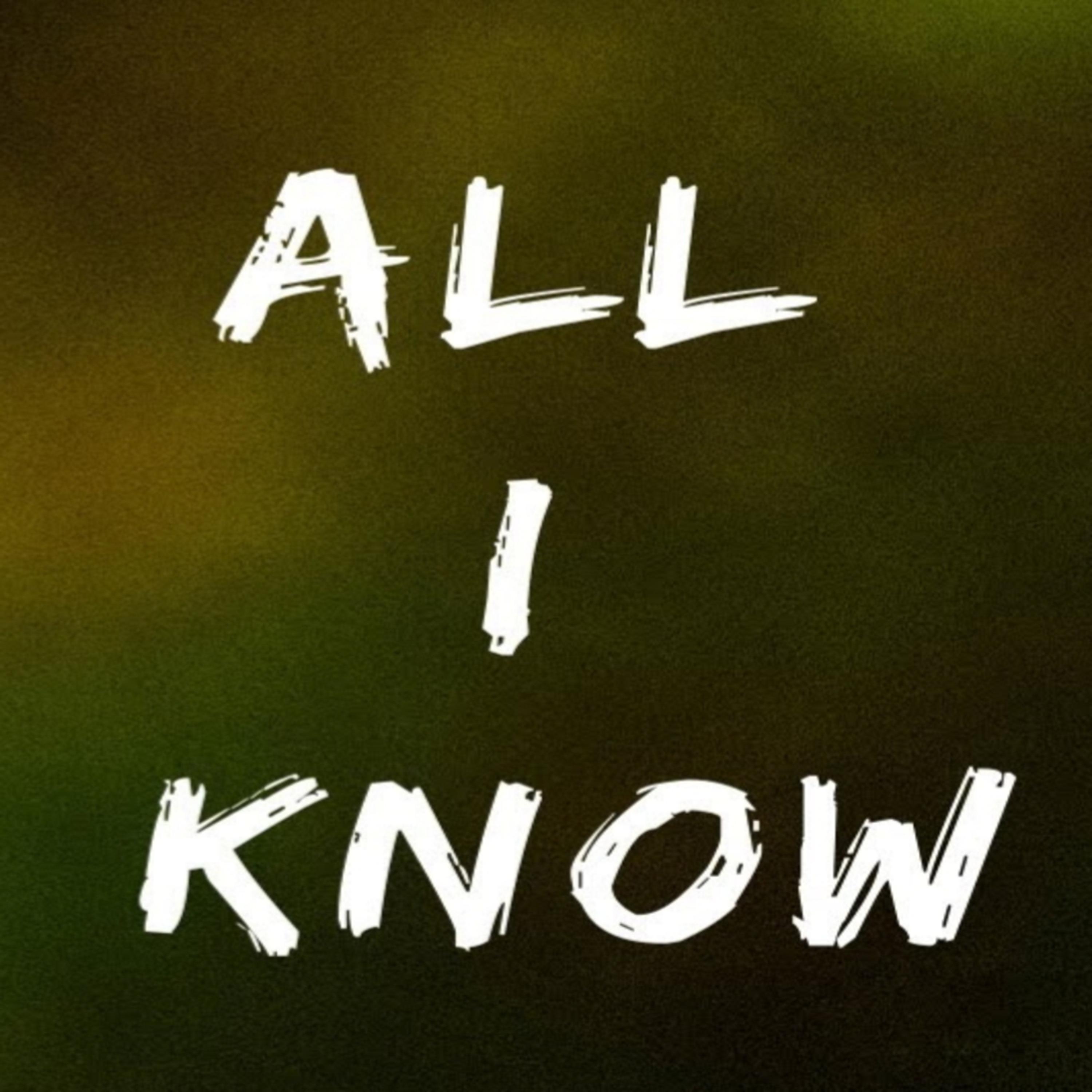 All I Know artwork