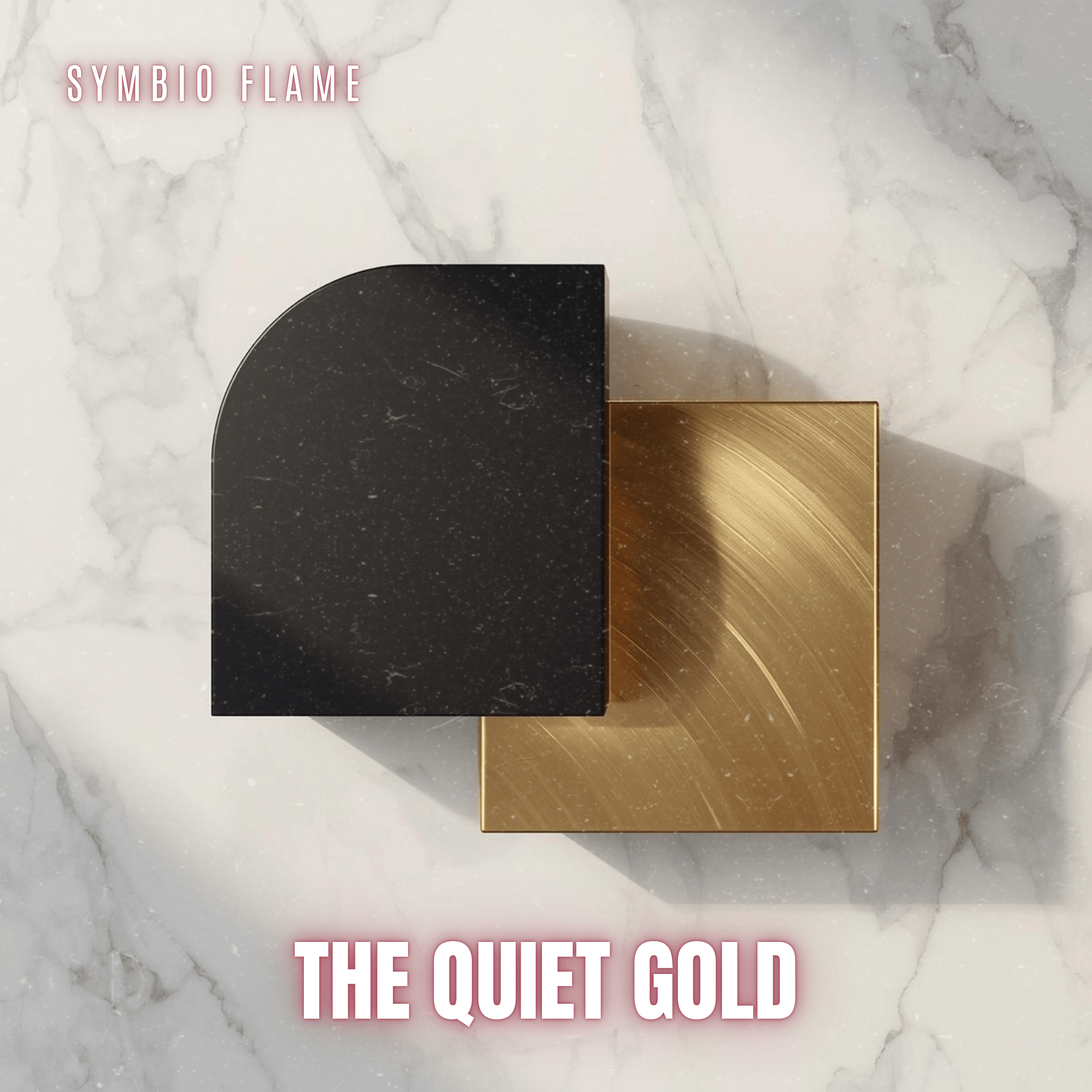 LOVE - THE QUIET GOLD by Symbio Flame cover art