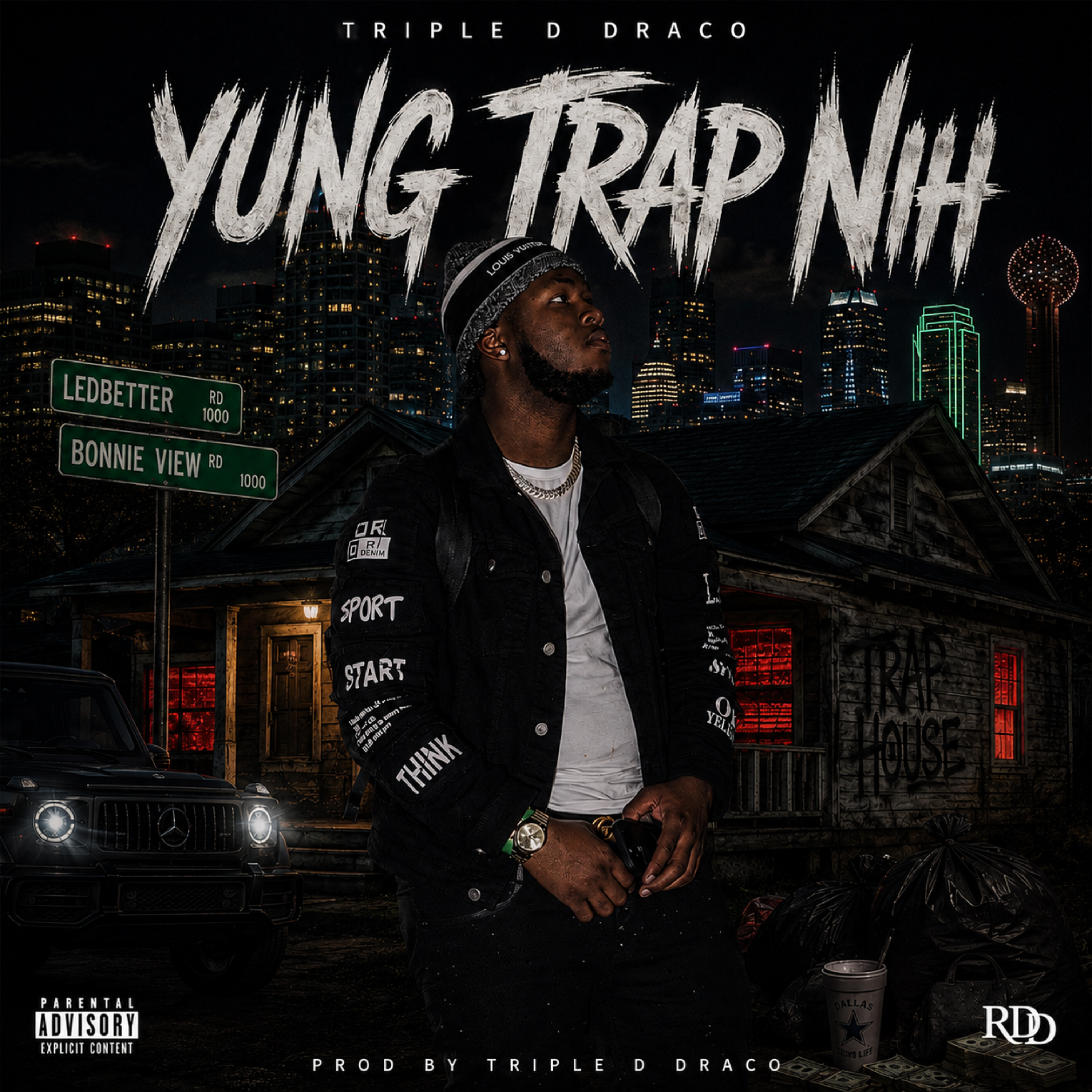 Yung Trap Nih by Triple D Draco cover art