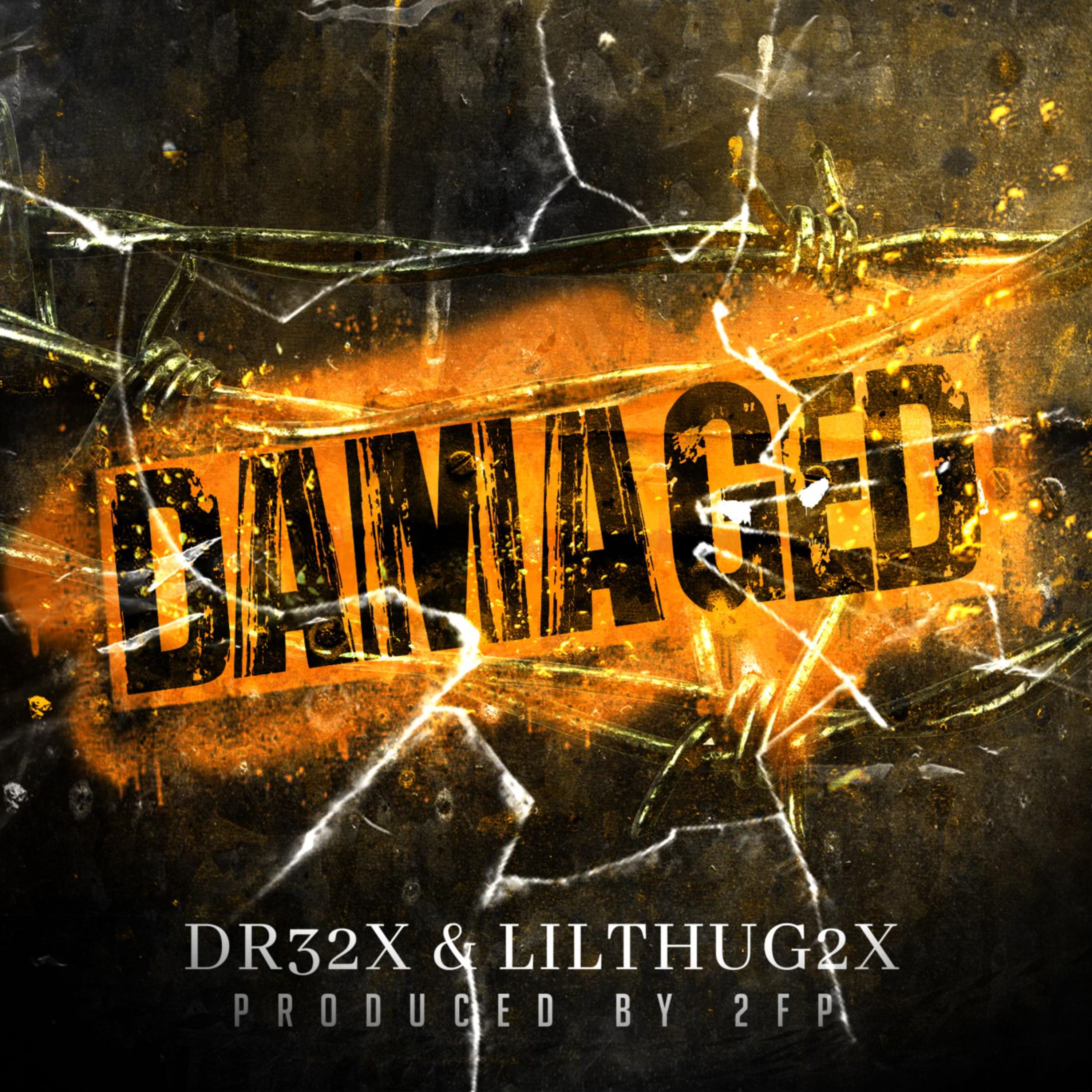 Damaged artwork