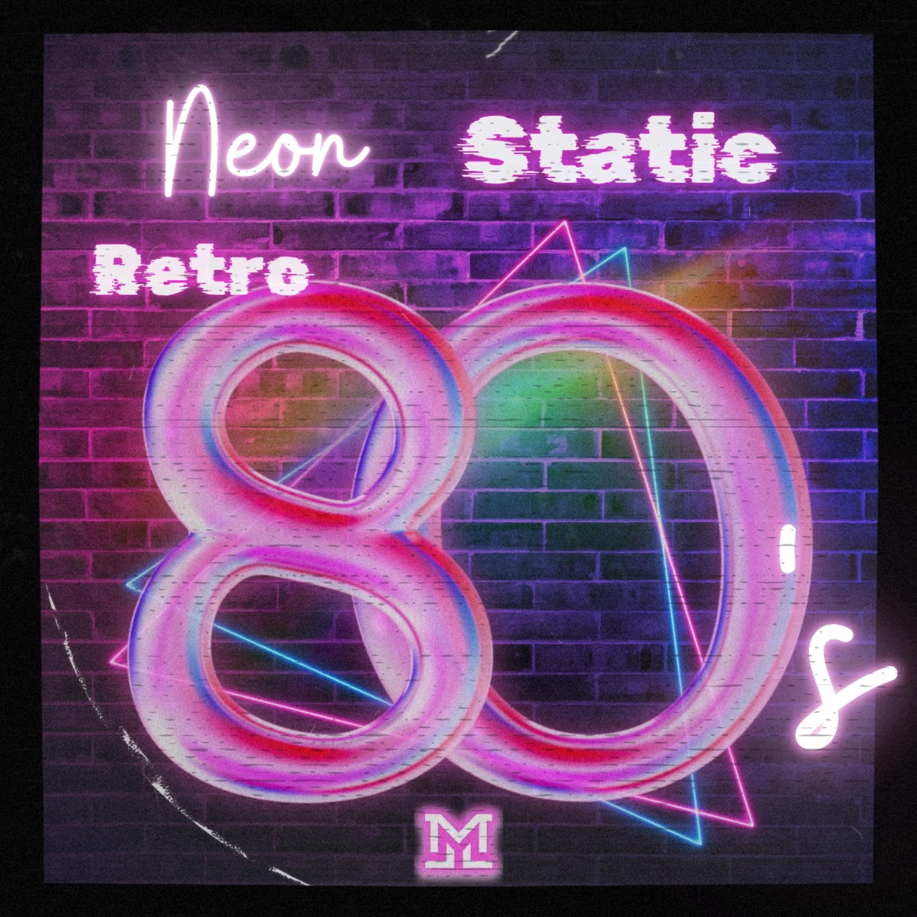 Neon Static Retro 80s artwork