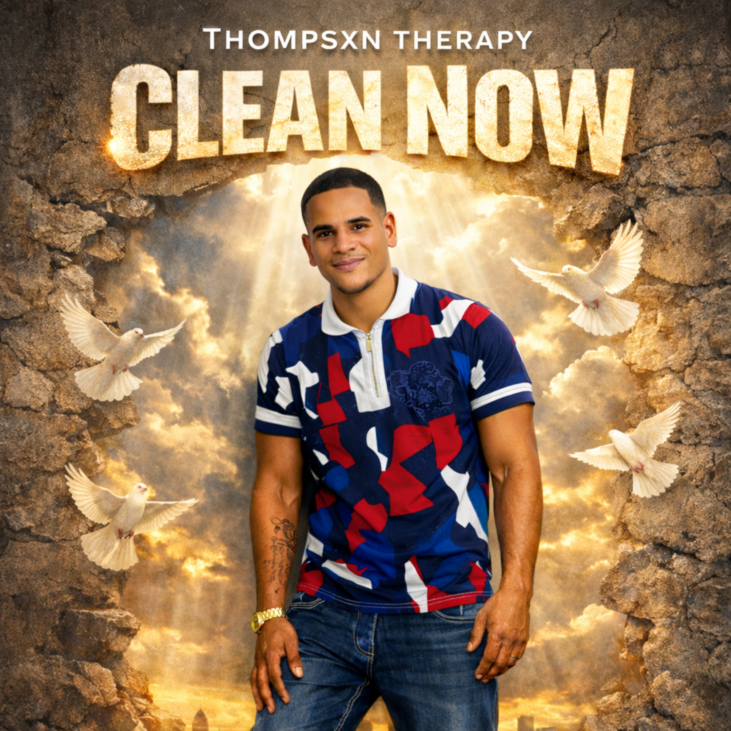 CLEAN NOW by Thompsxn Therapy cover art