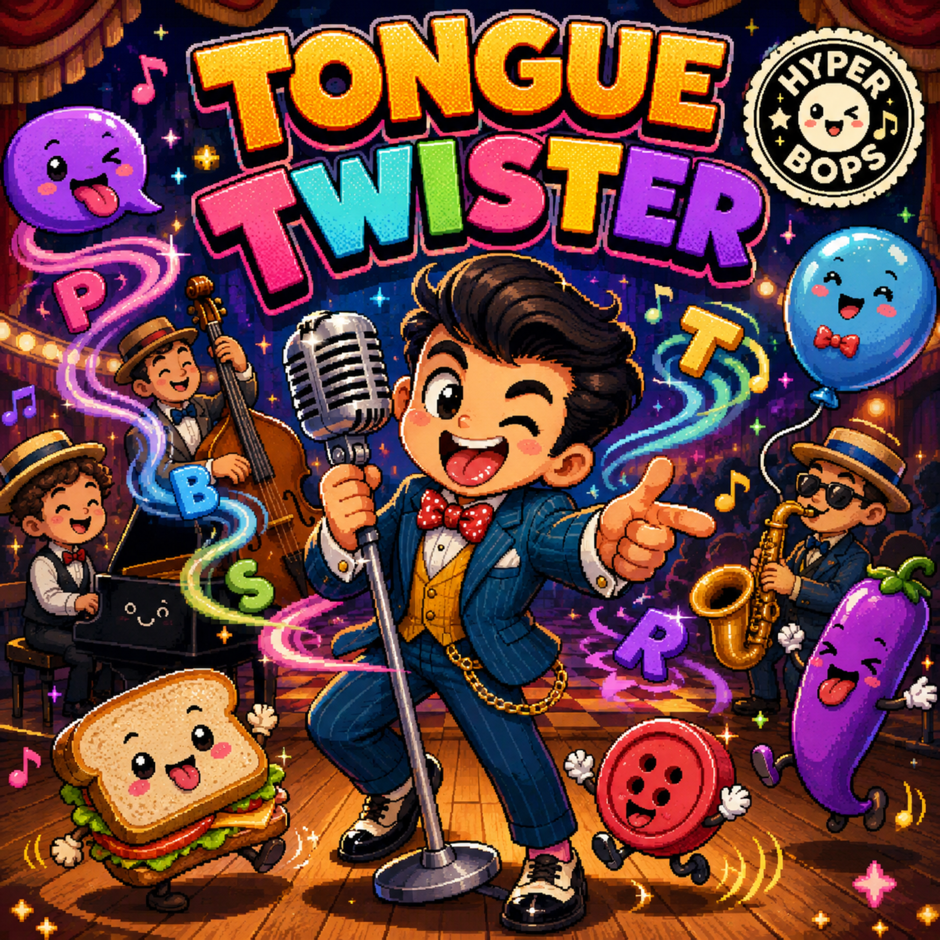 TONGUE TWISTER by Hyper Bops cover art