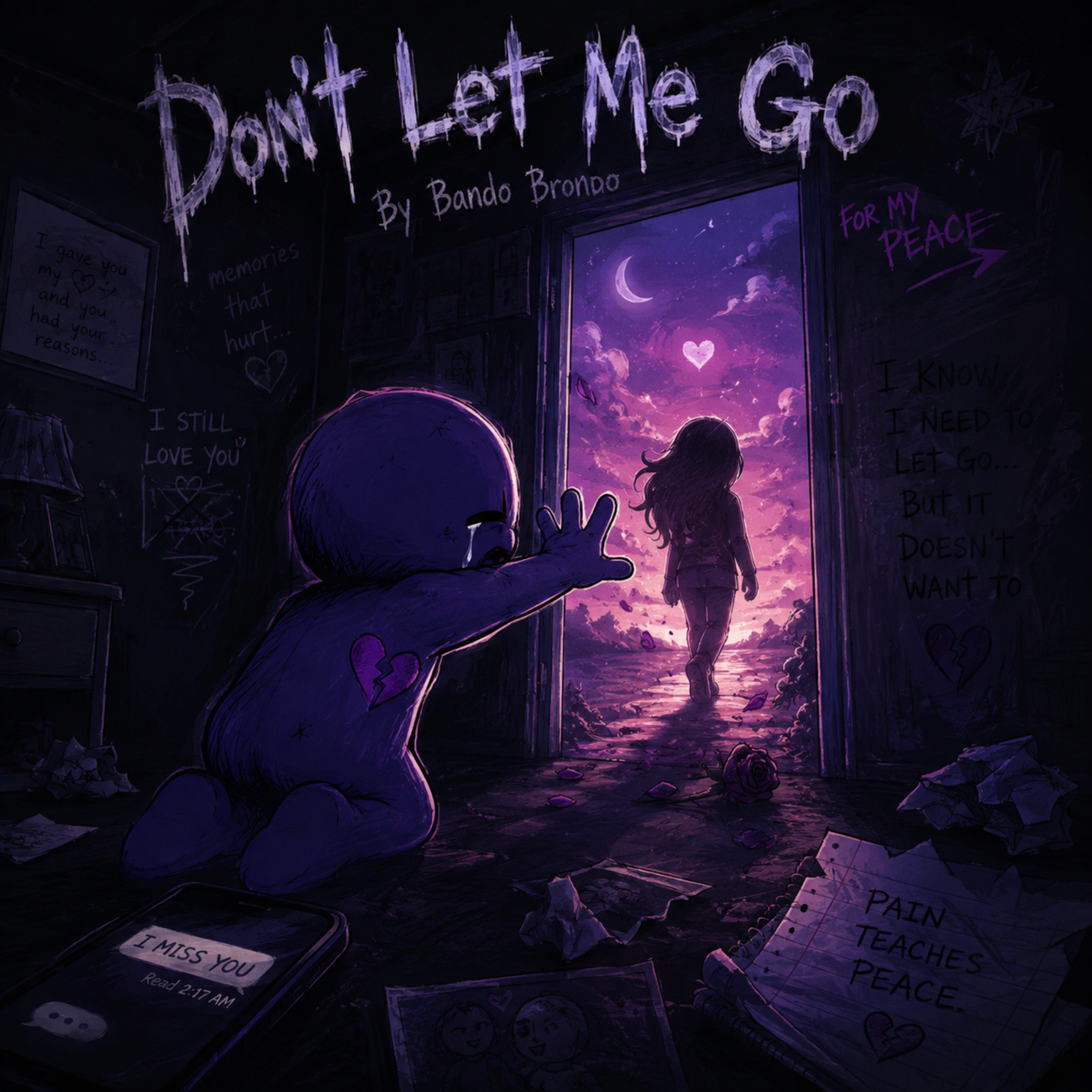 Don’t Let Me Go by Bando Brondo cover art