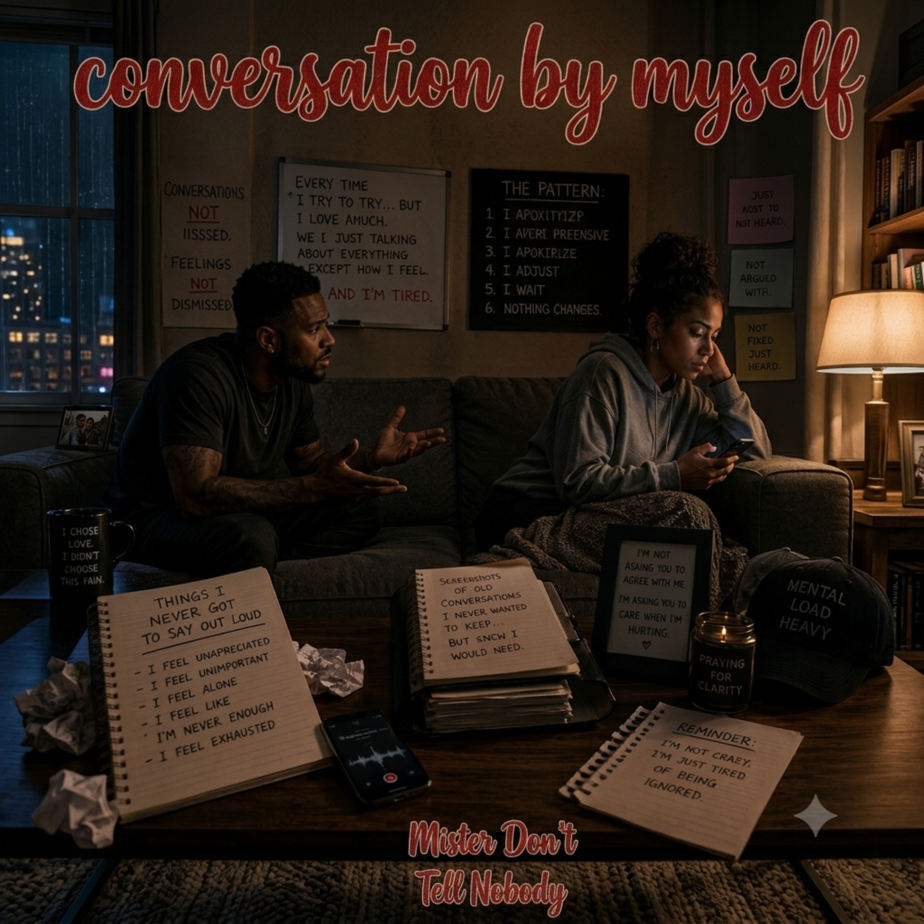 Conversation By Myself by Mister Dont Tell nobody cover art