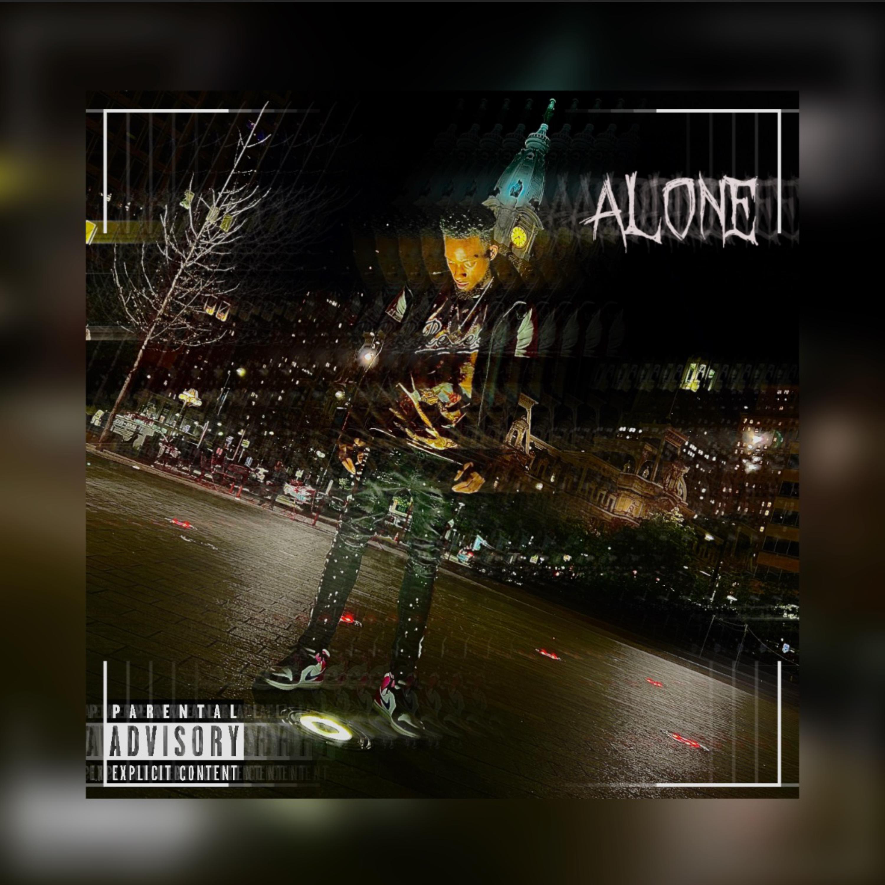 Alone by Playboi Ron cover art