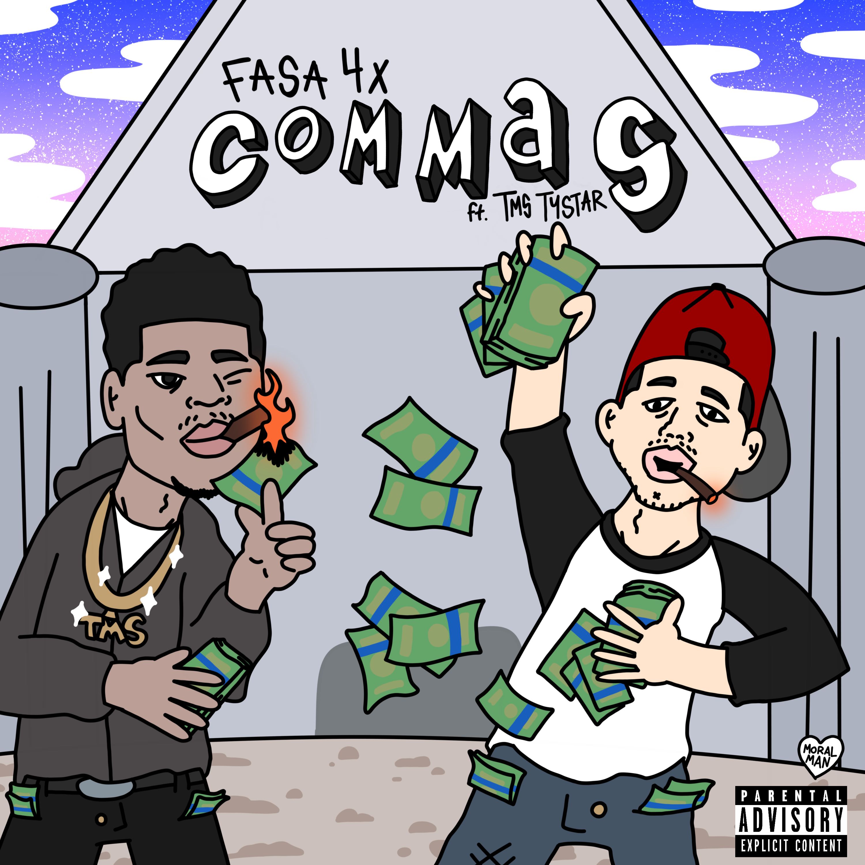 Commas artwork