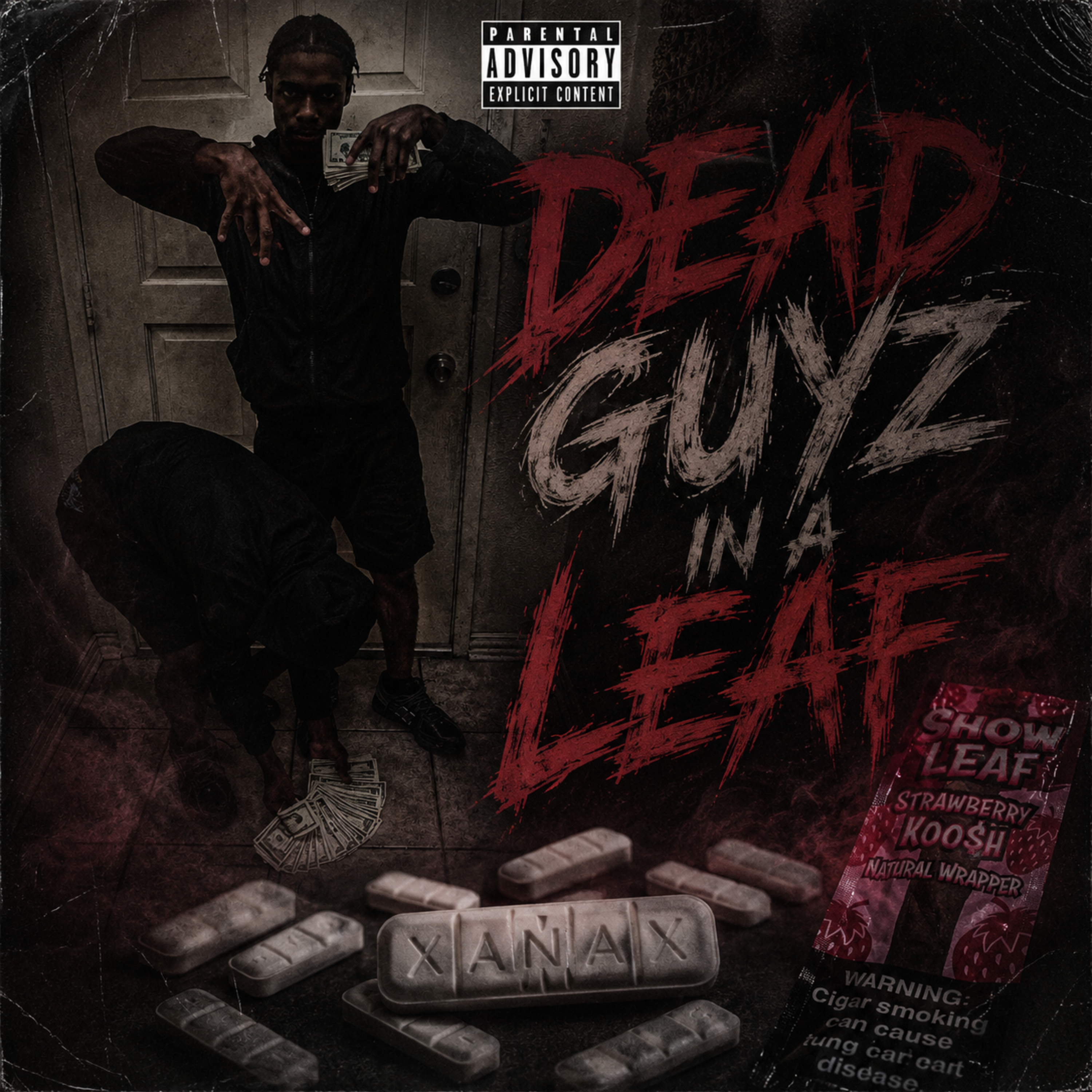 Dead Guyz In A Leaf by 1F1M VXNN cover art