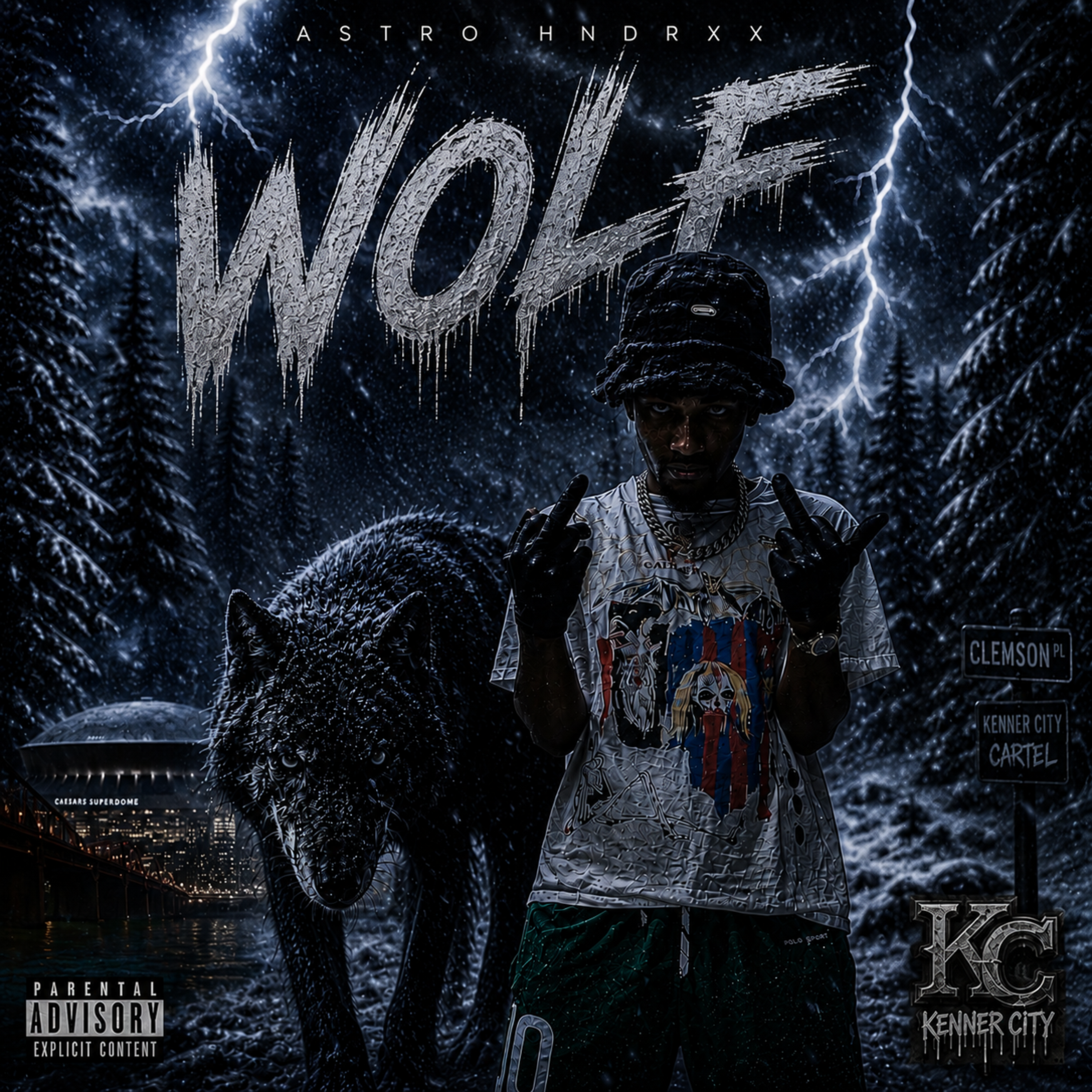 Wolf by Astro Hndrxx cover art