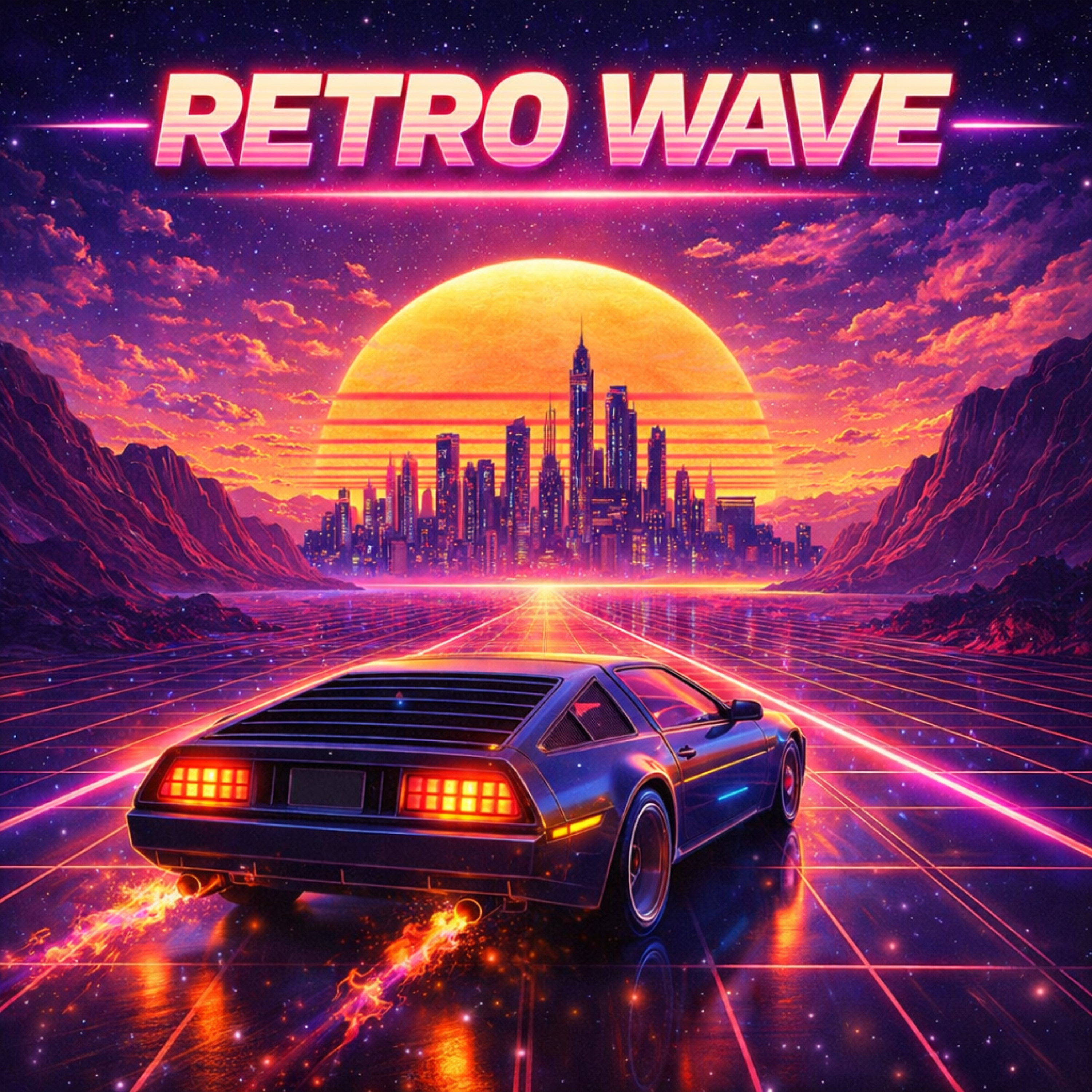 Retro Wave artwork