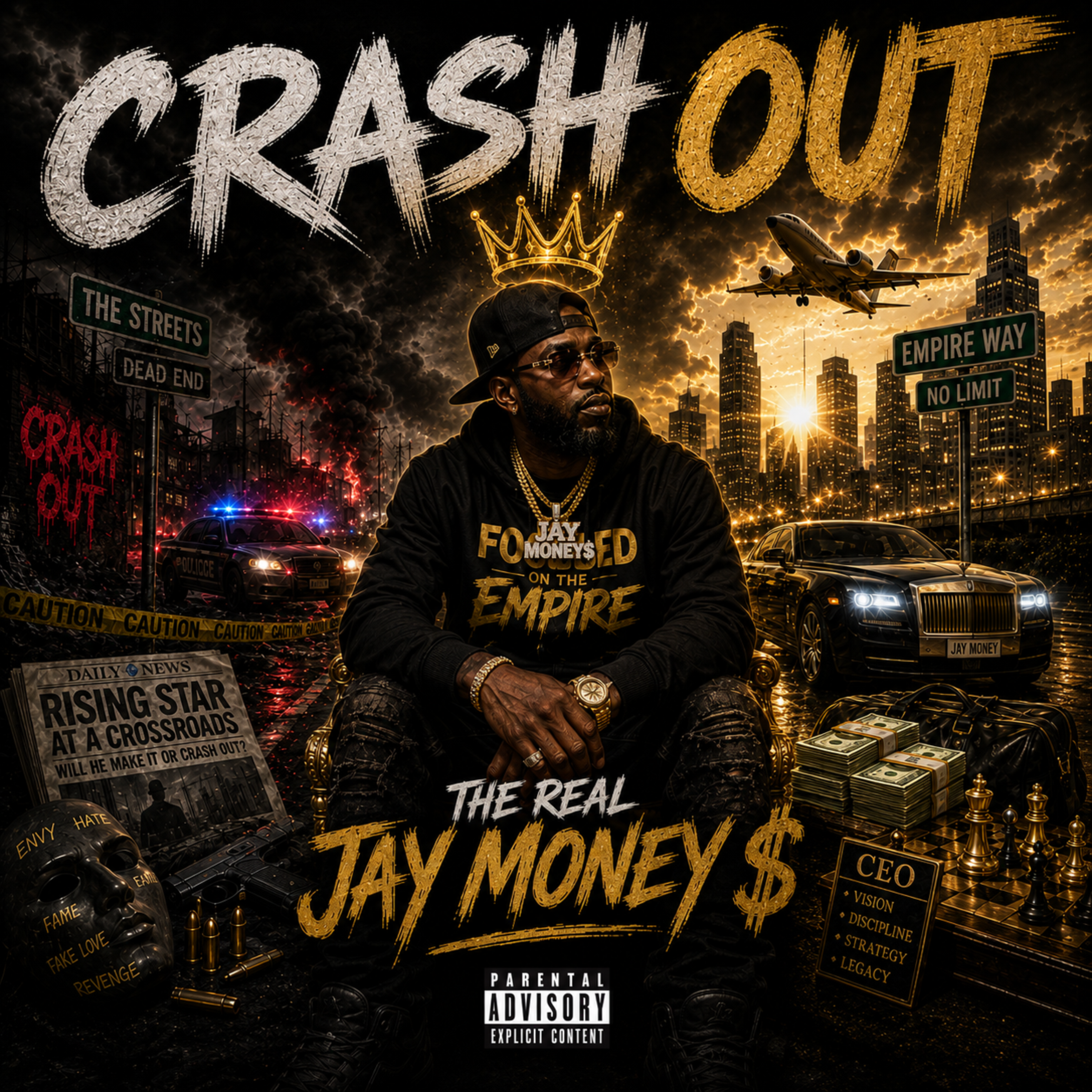 Crash Out by The Real Jay Money $ cover art