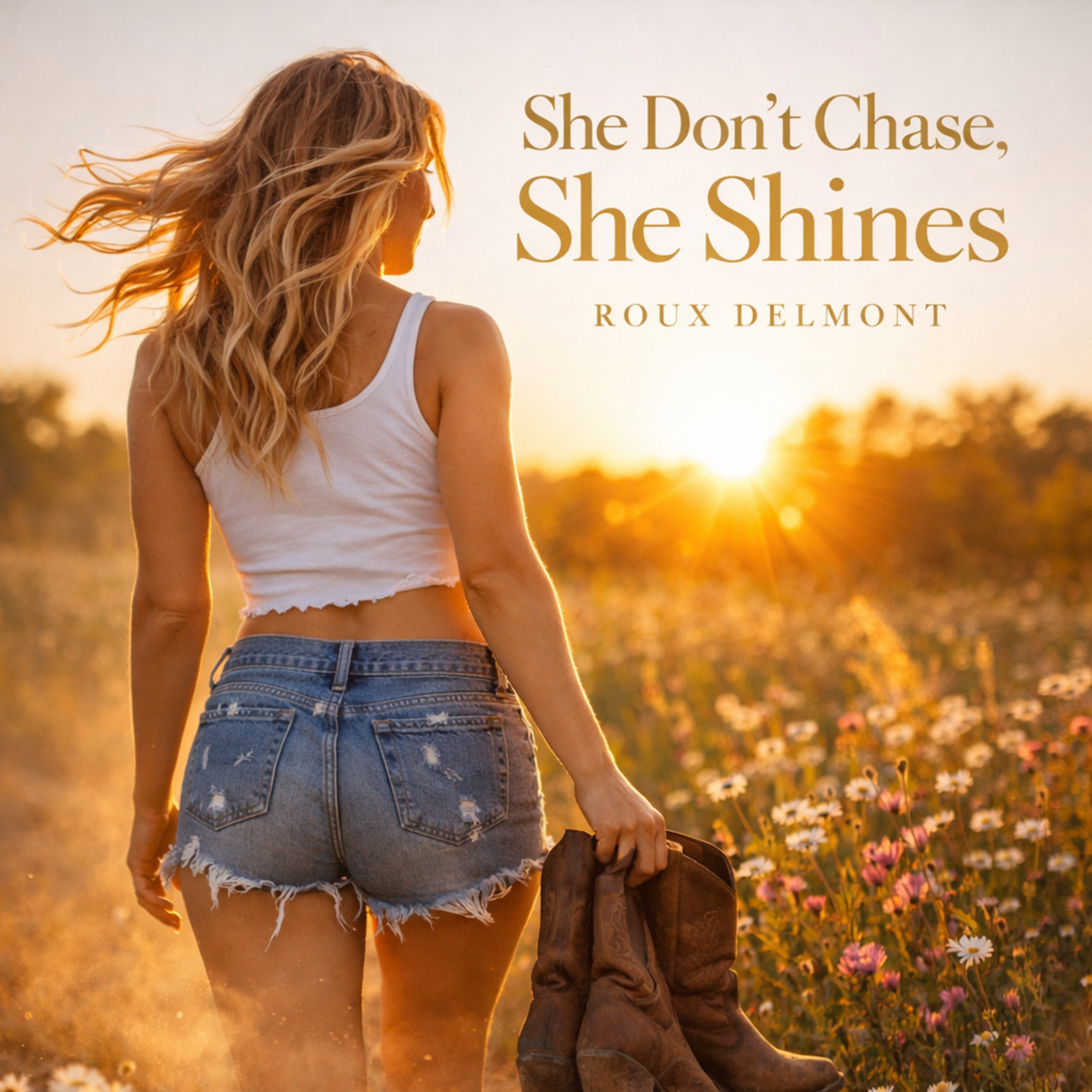 She Don't Chase, She Shines artwork