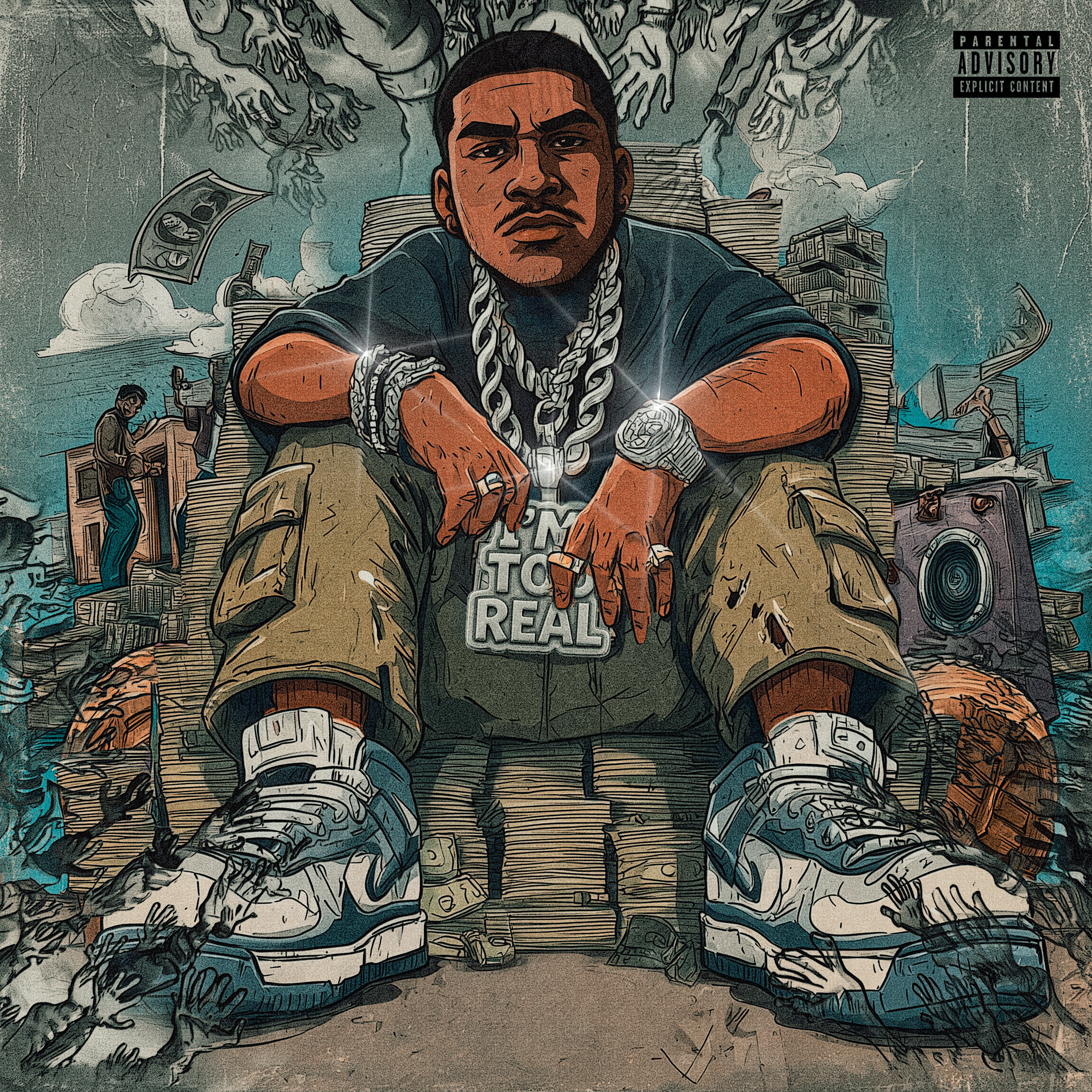 Im ToO ReaL artwork