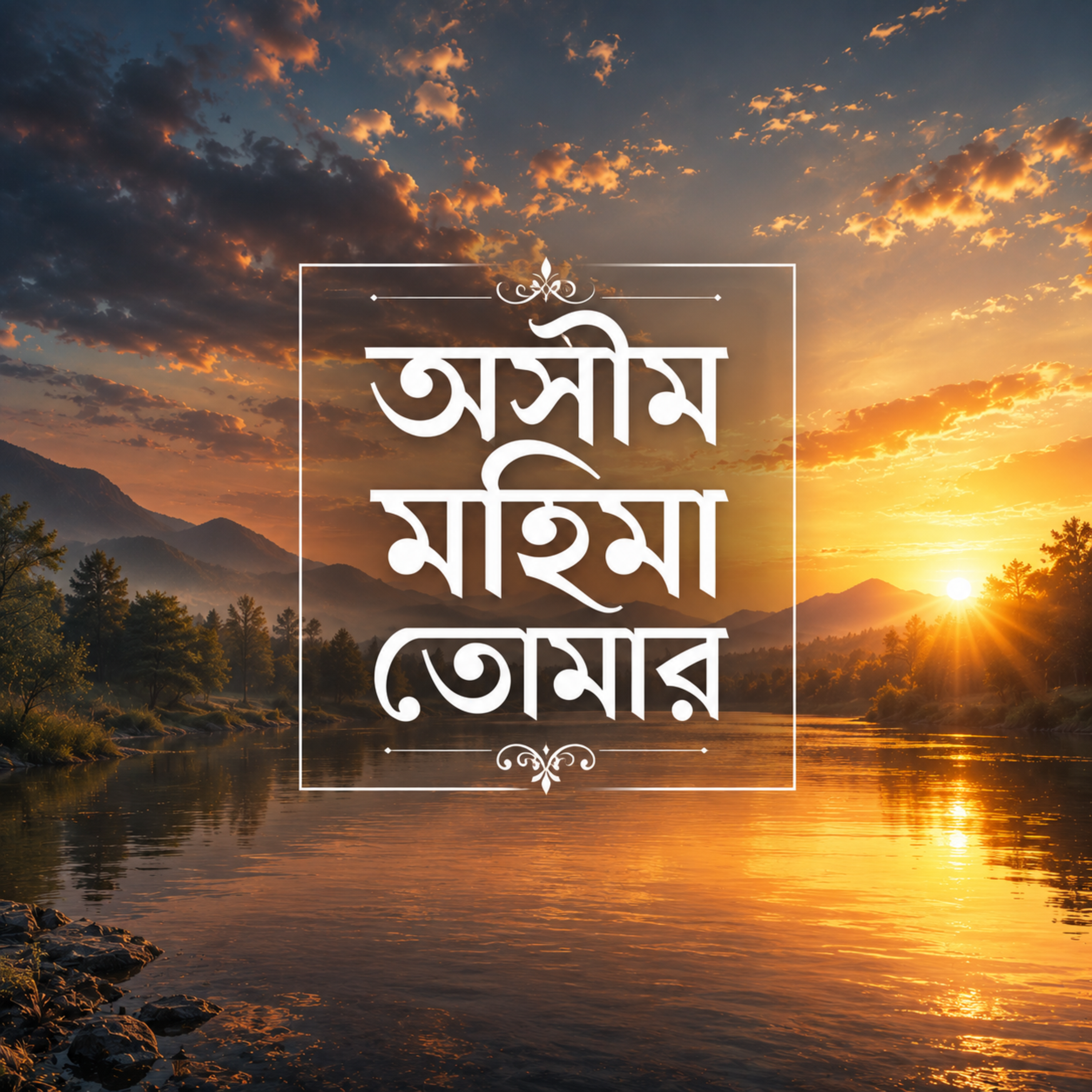 অসীম মহিমা তোমার (Oshim Mohima Tomar Hamd) by Hafizur Rahman Siddique cover art