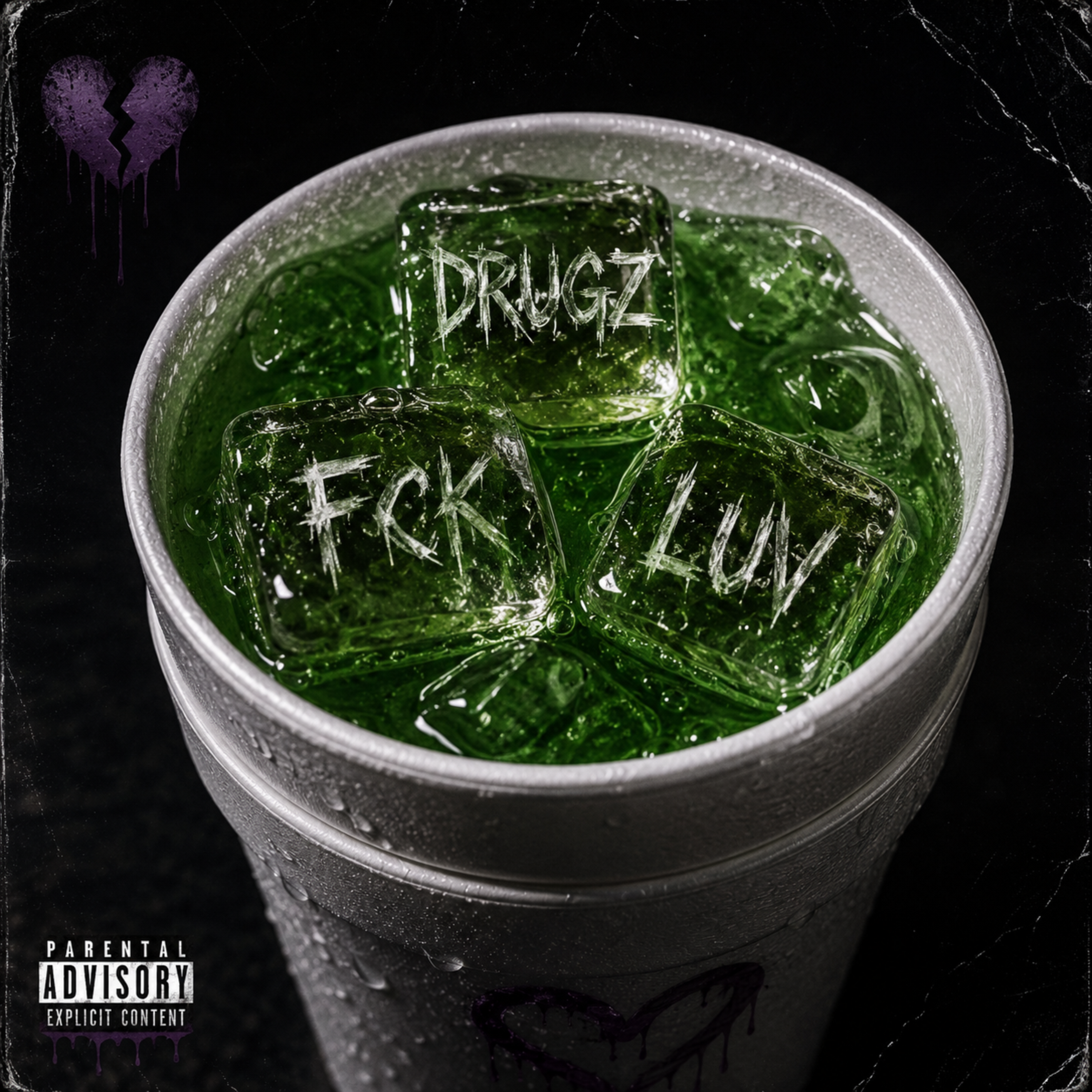 Drugz Fck Luv by SayThree cover art