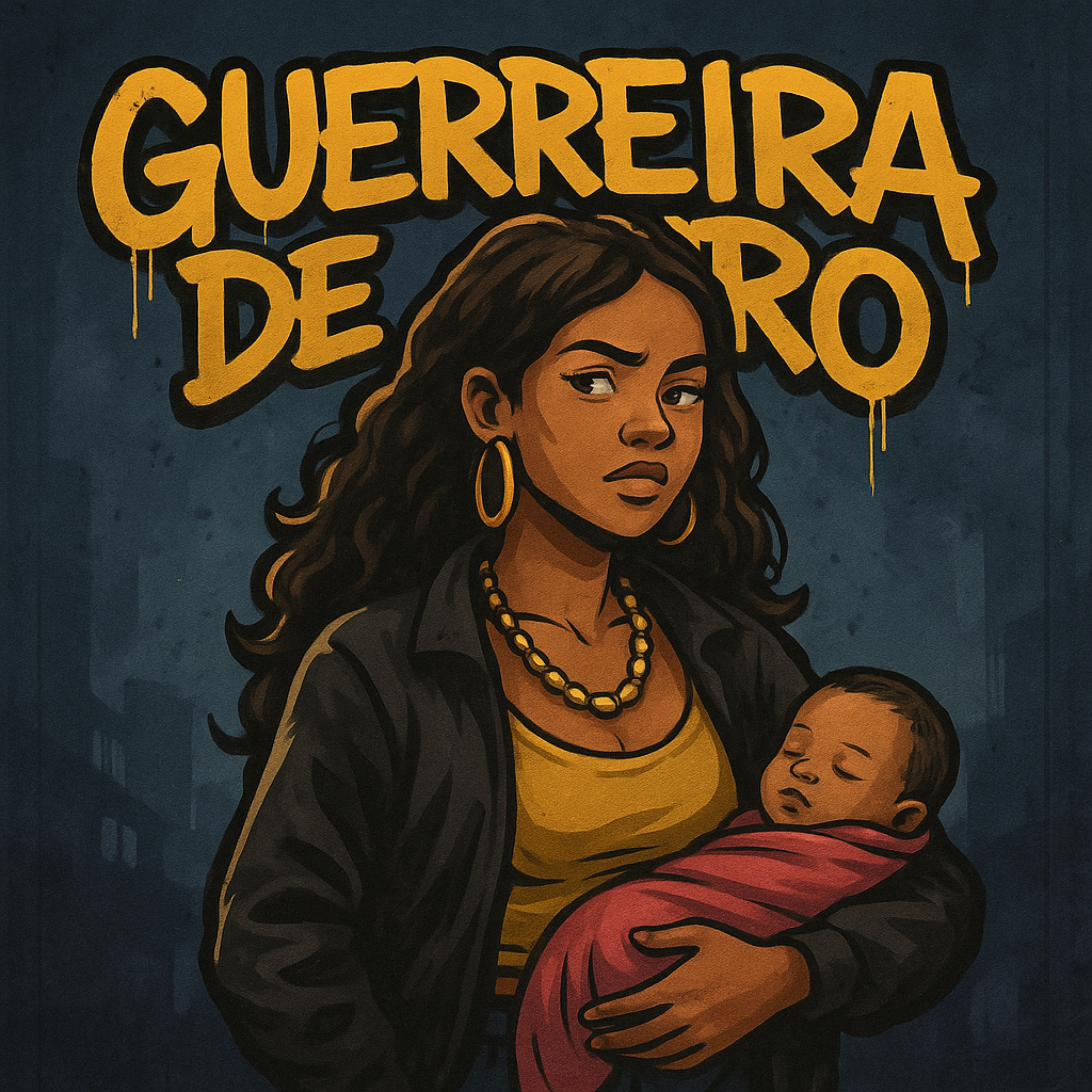 Guerreira de ouro artwork