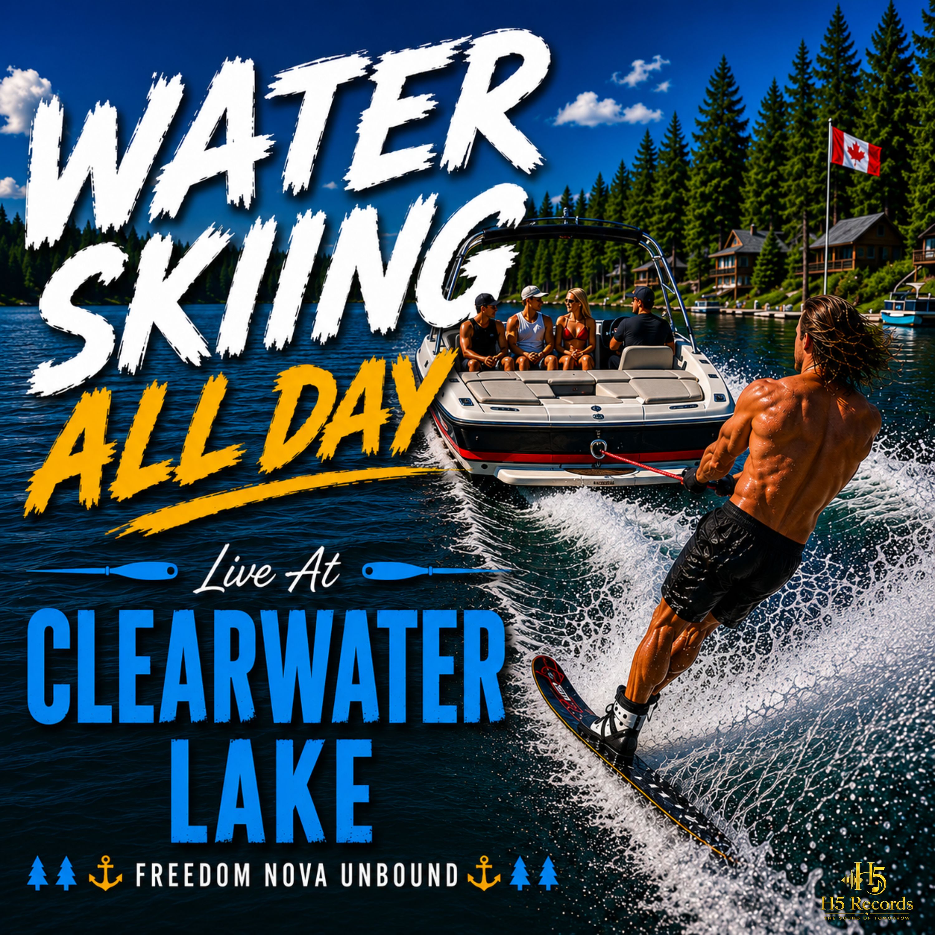 Water Skiing all Day by Freedom Nova Unbound cover art