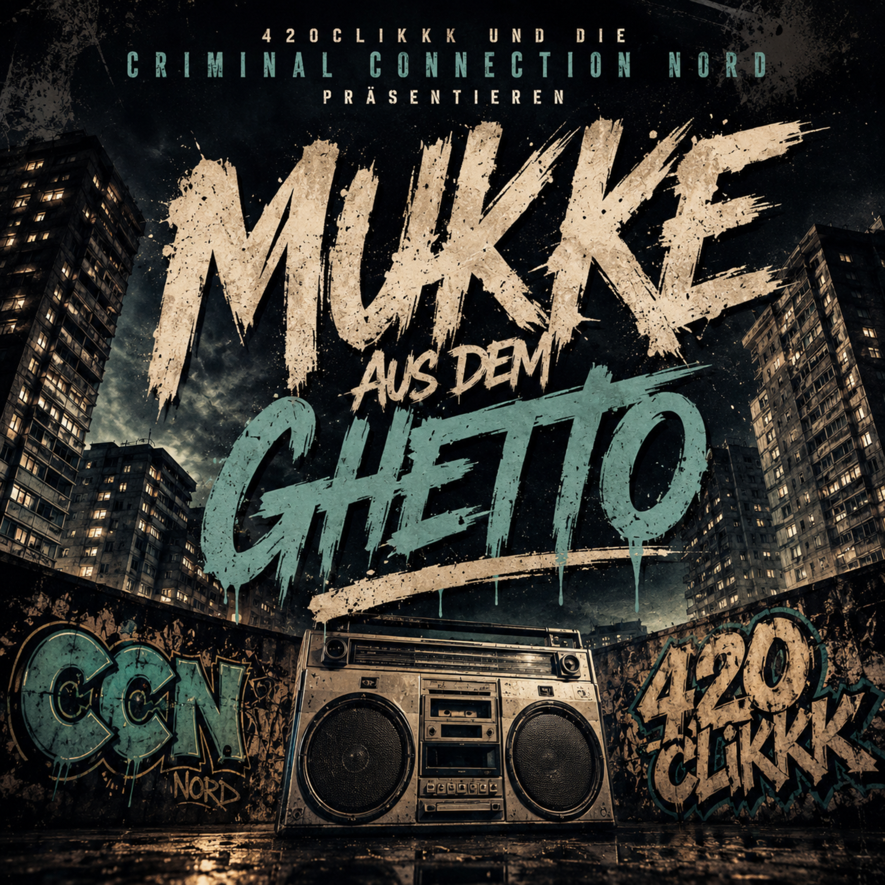 Mukke aus dem Ghetto by A.K.A.R.420 cover art