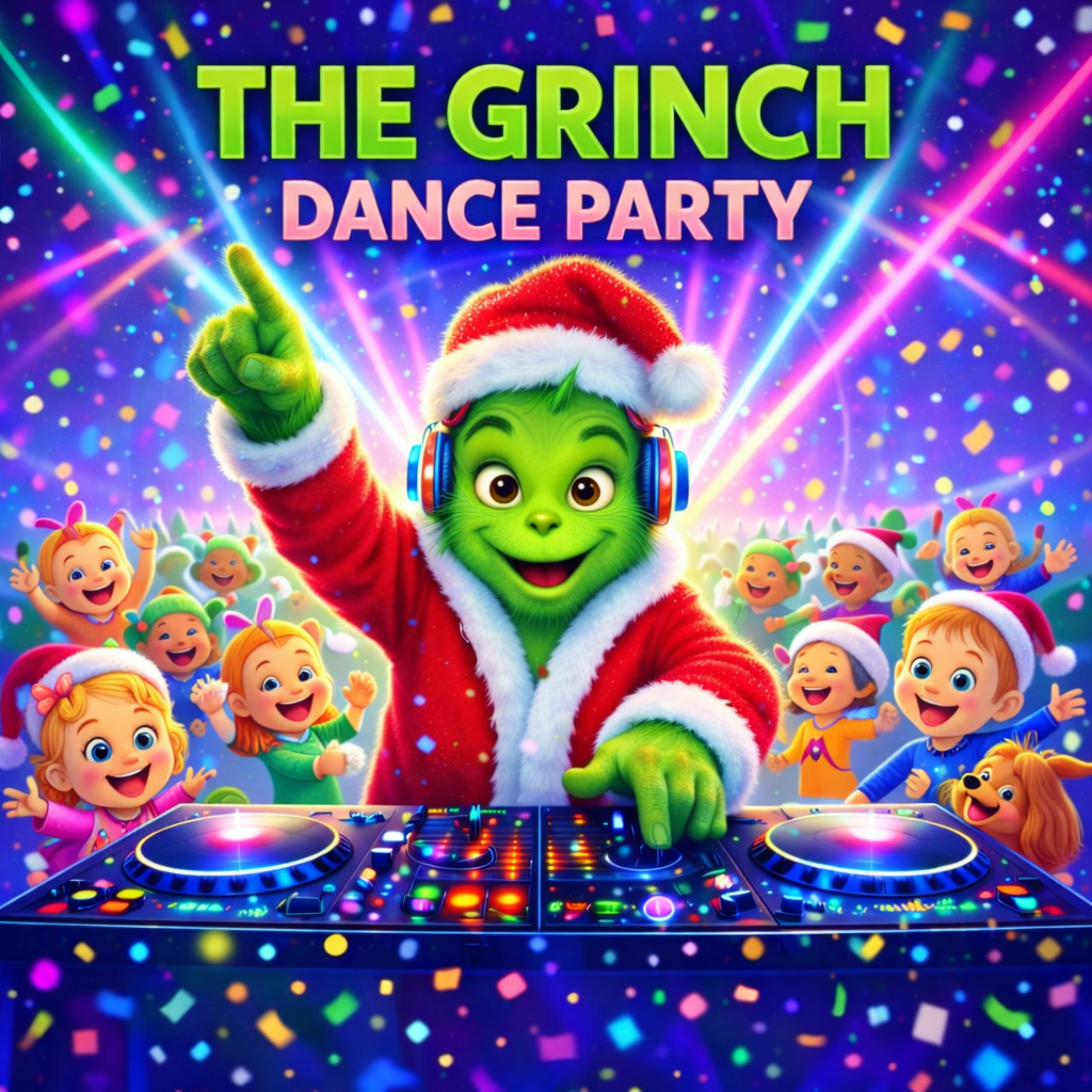 The GRINCH Dance Party artwork