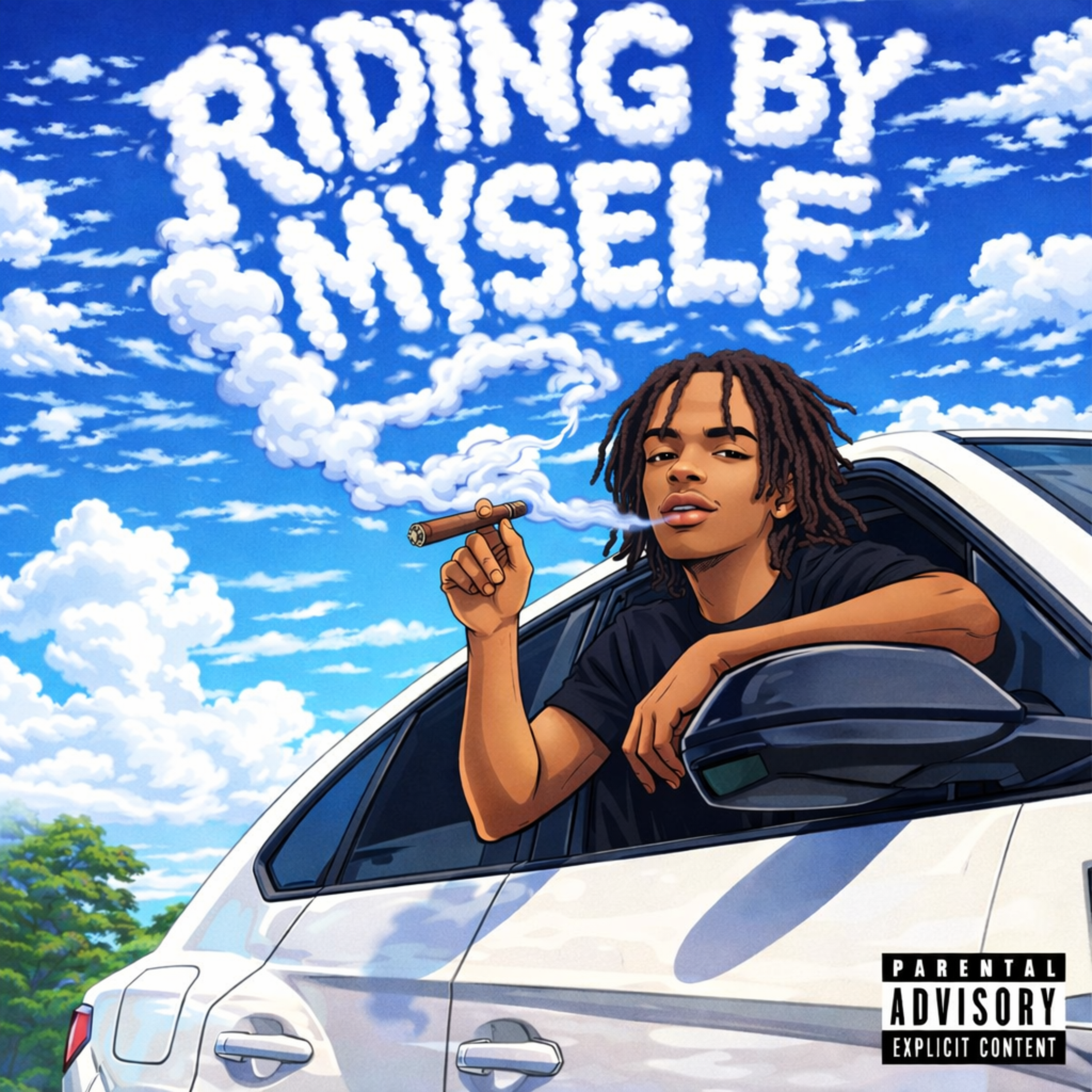 Riding By Myself by DellGangJaydee cover art
