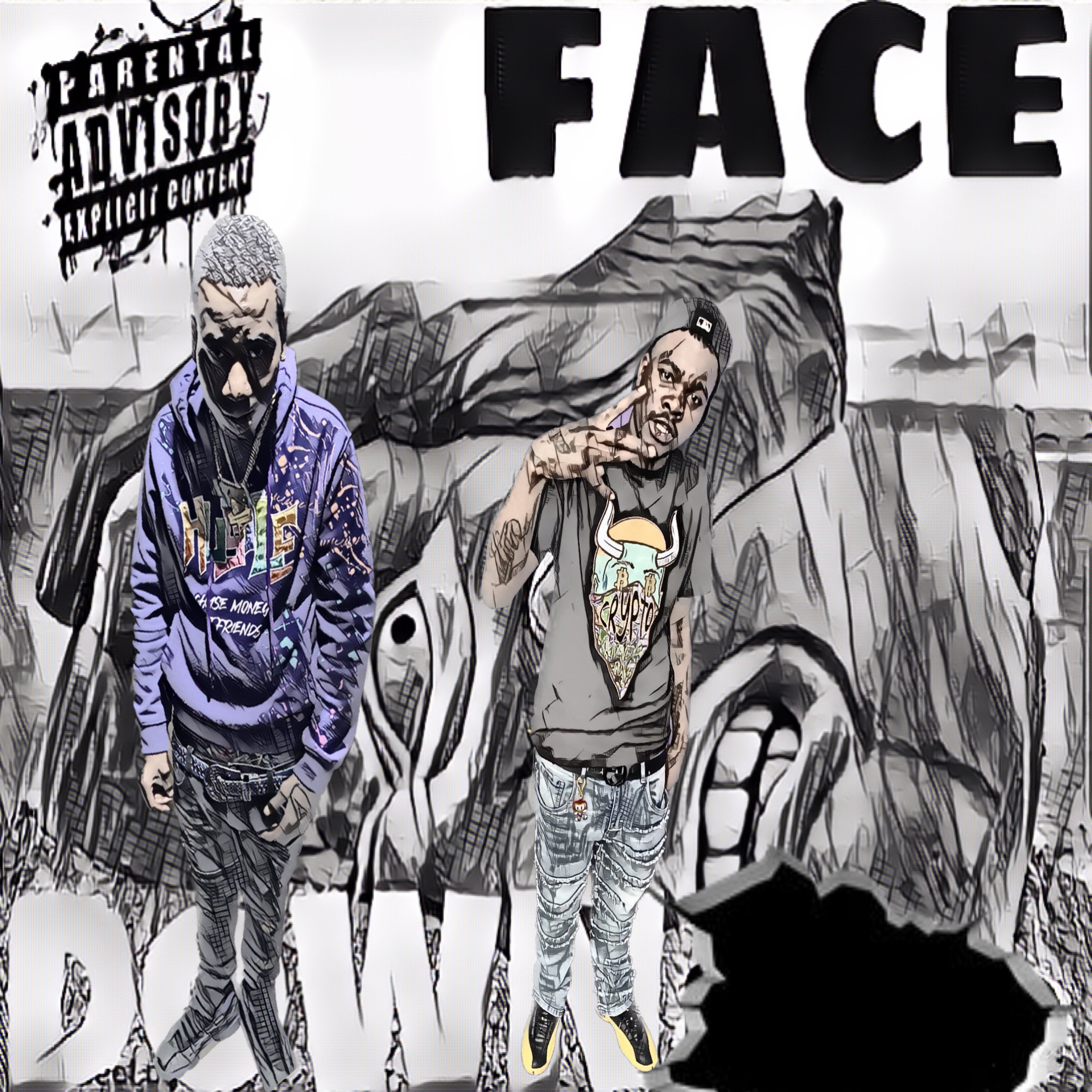 FACE DOWN artwork
