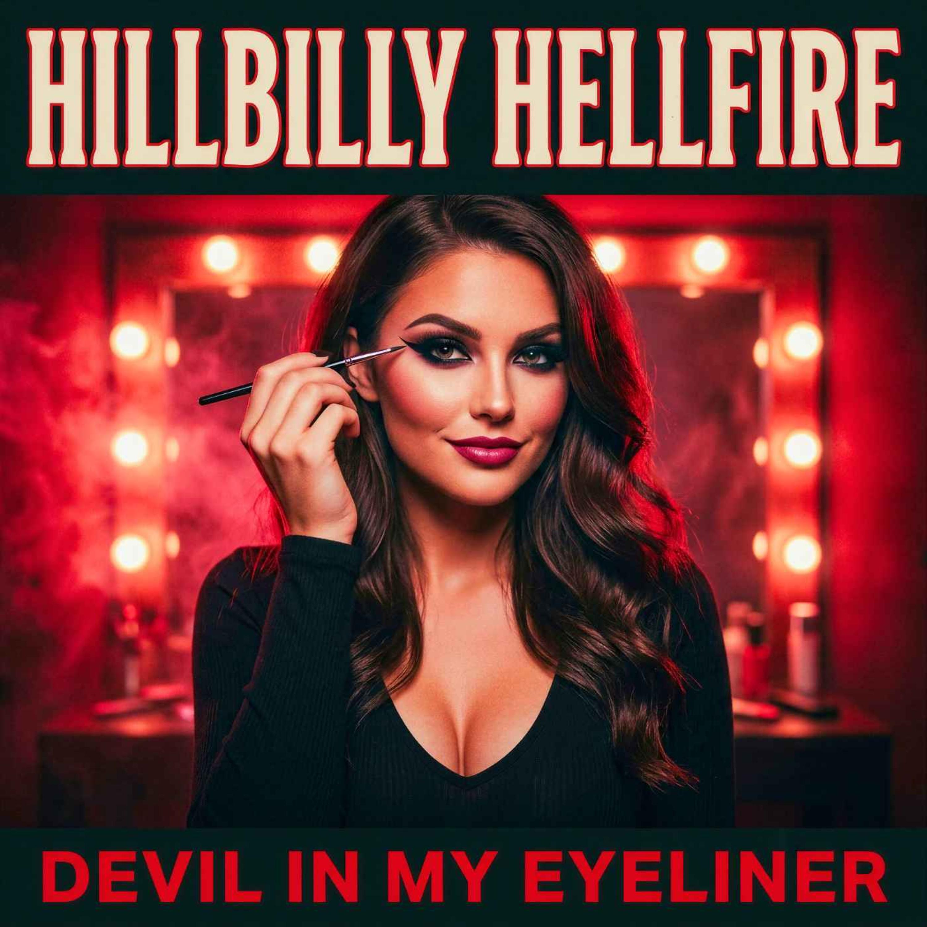 Devil In My Eyeliner by Hillbilly Hellfire cover art