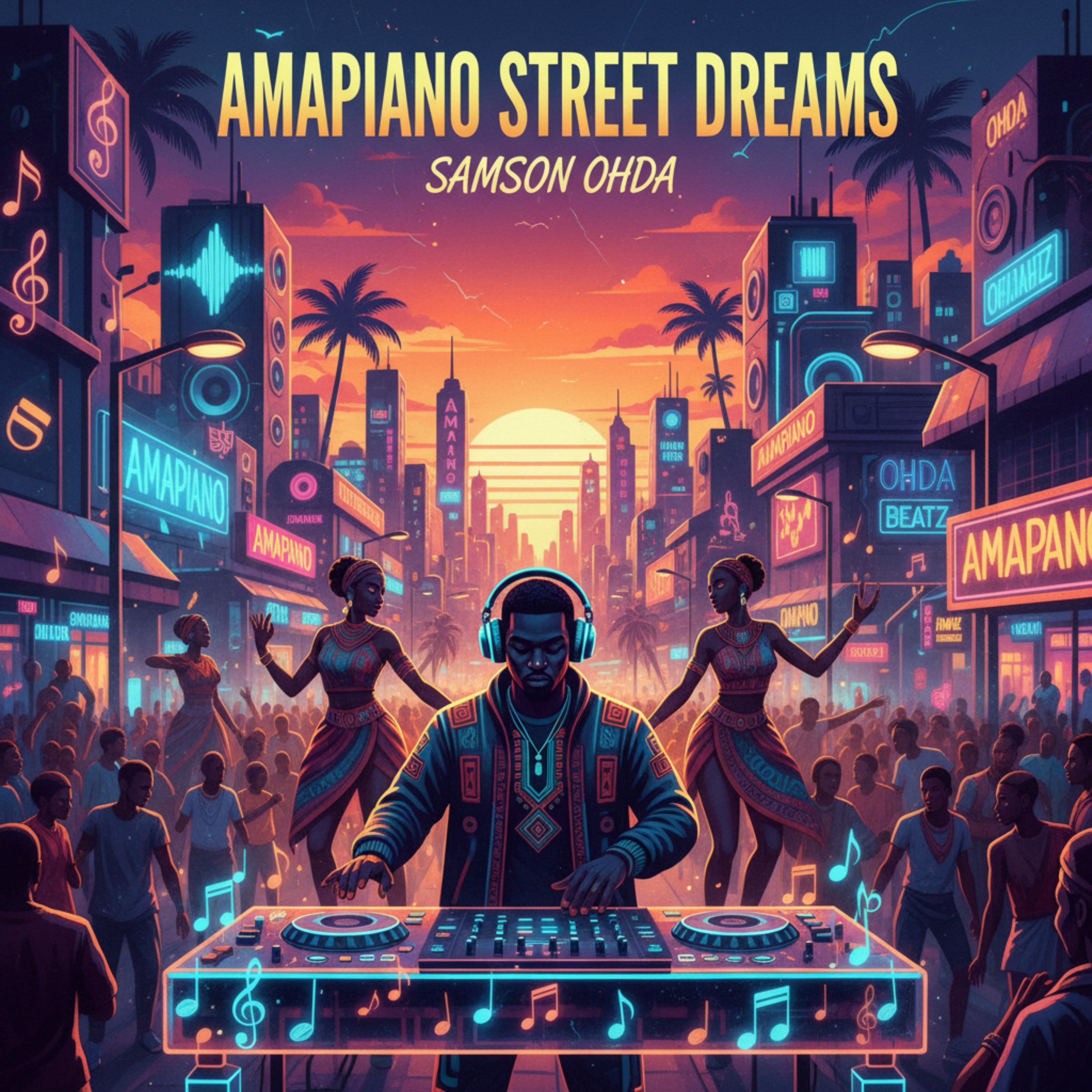 Amapiano Street Dreams artwork