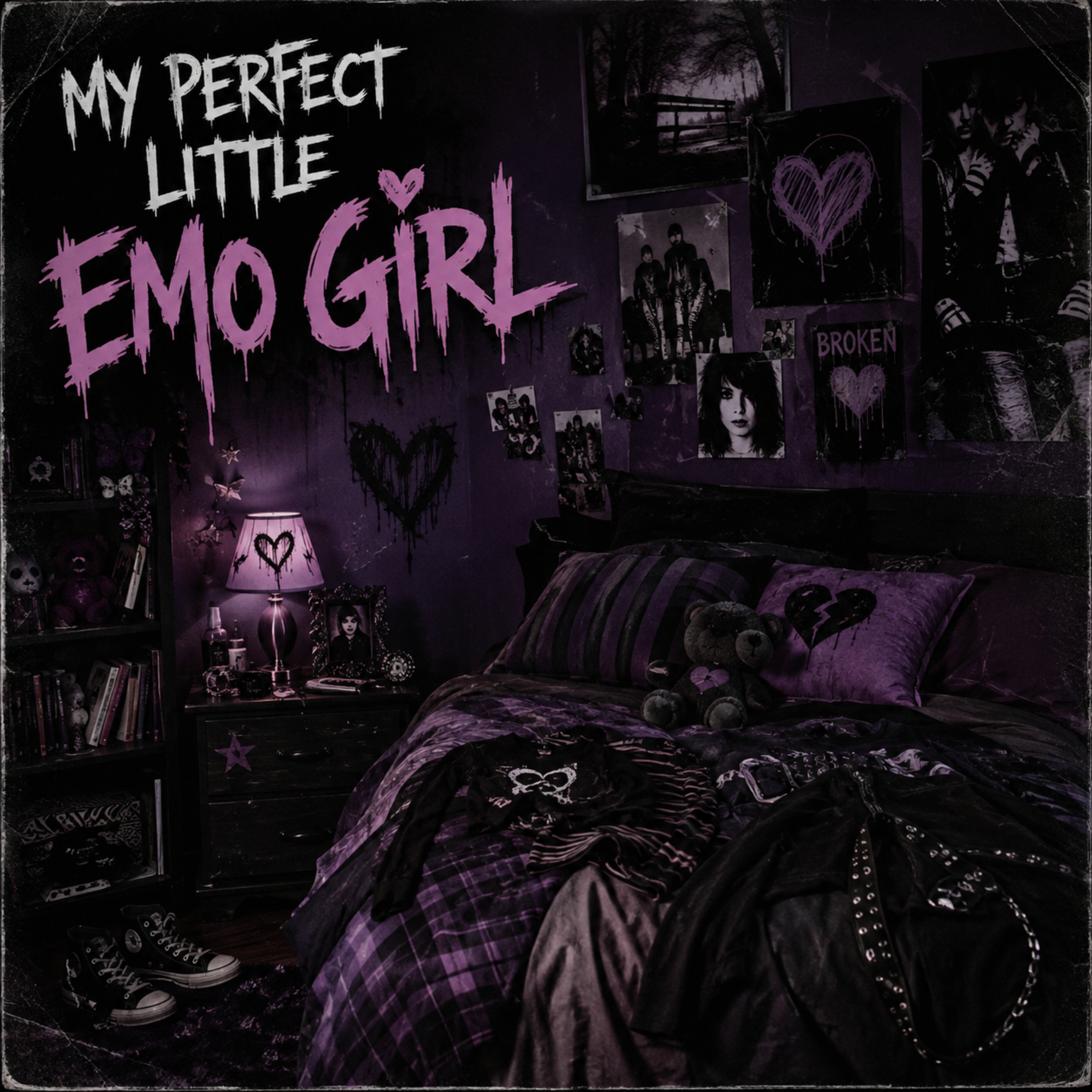 My Perfect Little Emo Girl by Falling From The Damned cover art