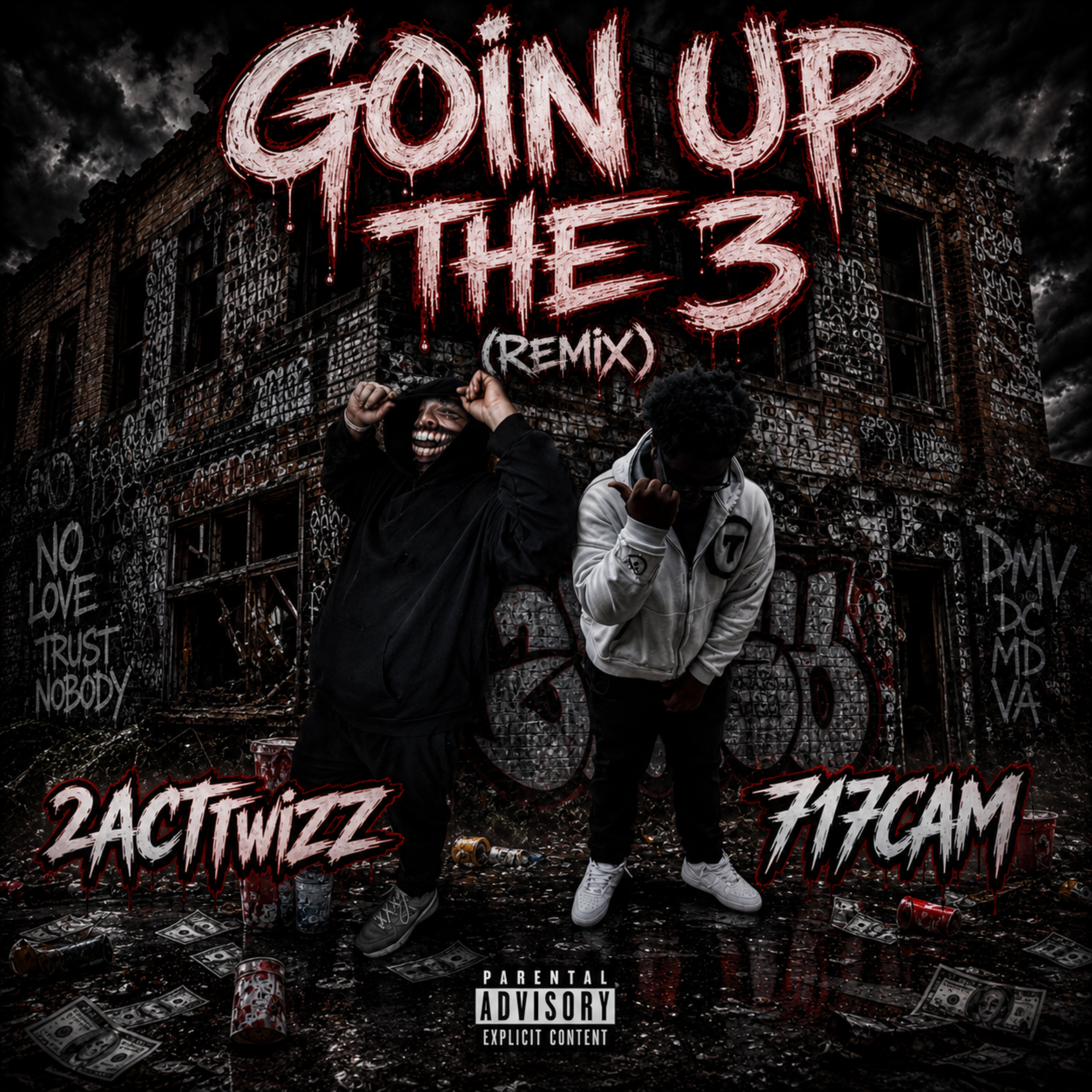 Goin Up The 3 (Remix) by 2acttwizz cover art
