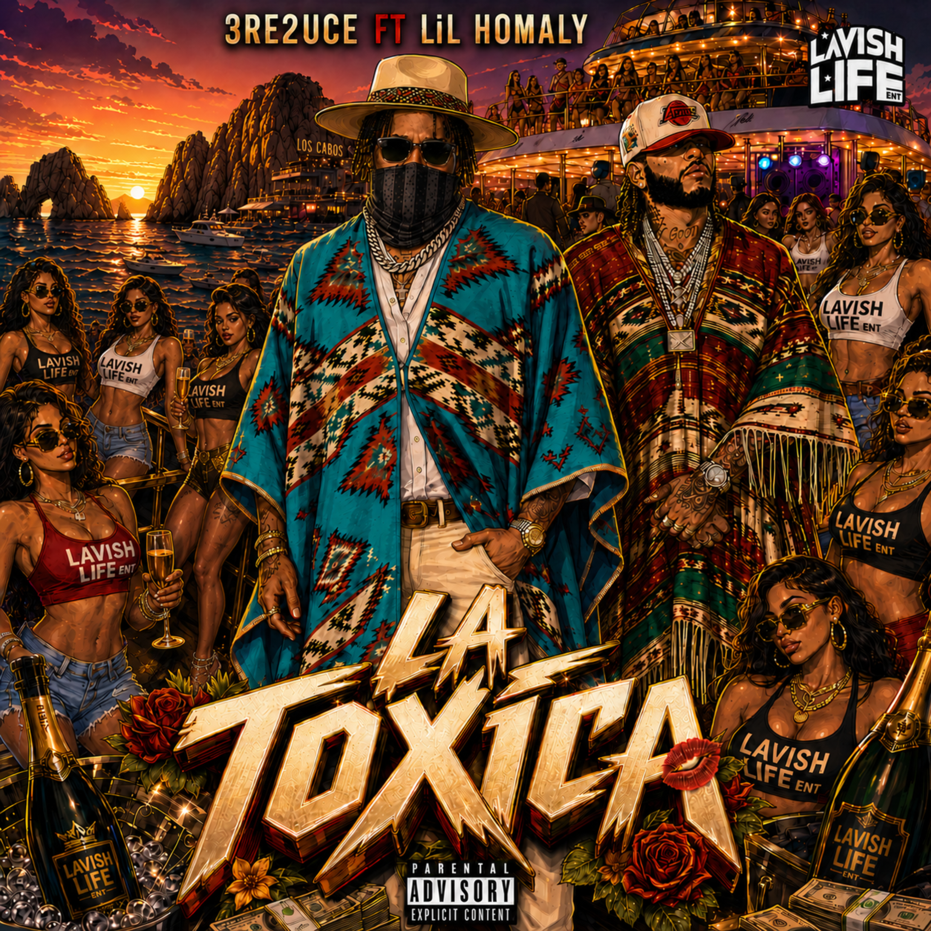 La Toxica by 3re2uce cover art