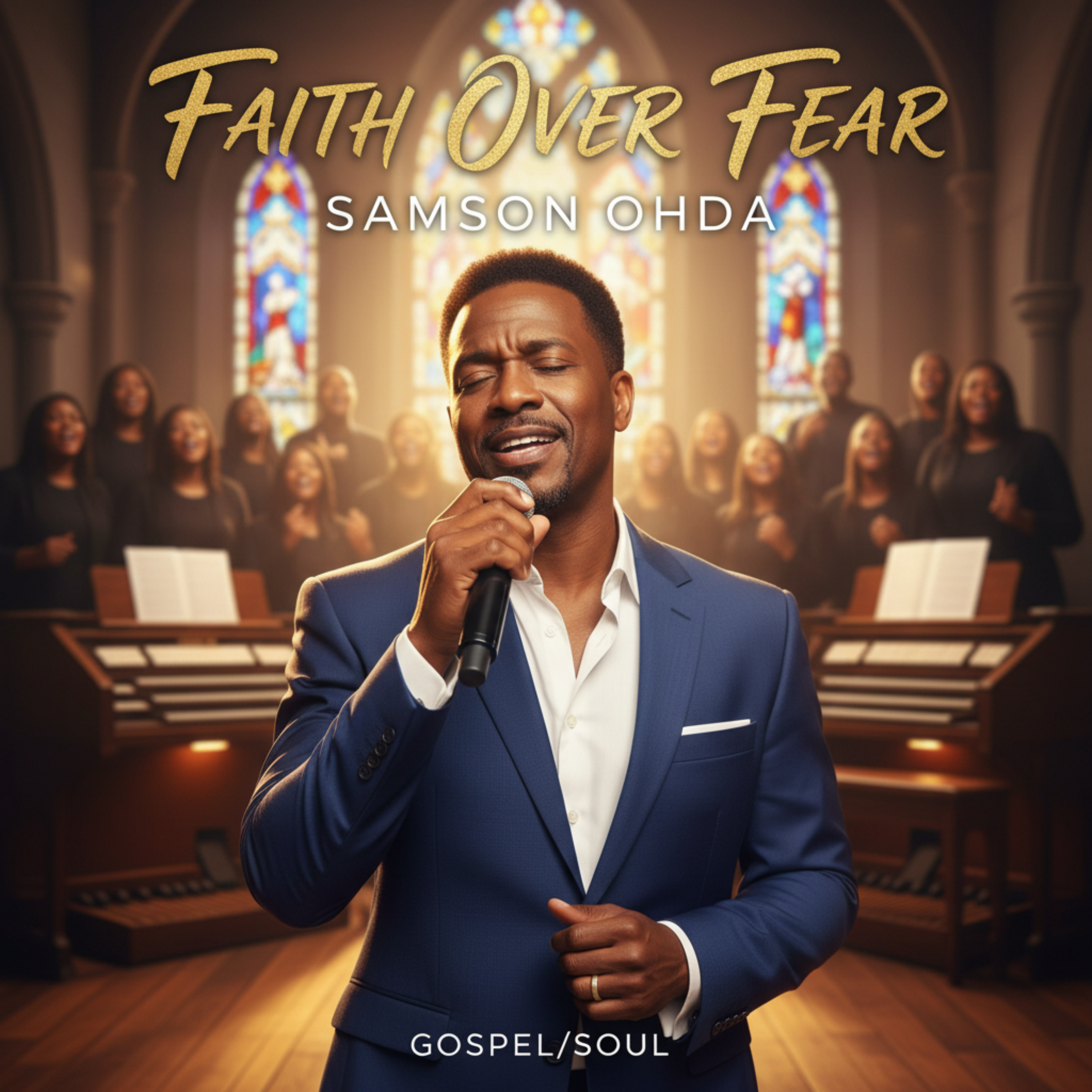 Faith Over Fear by Samson Ohda  cover art