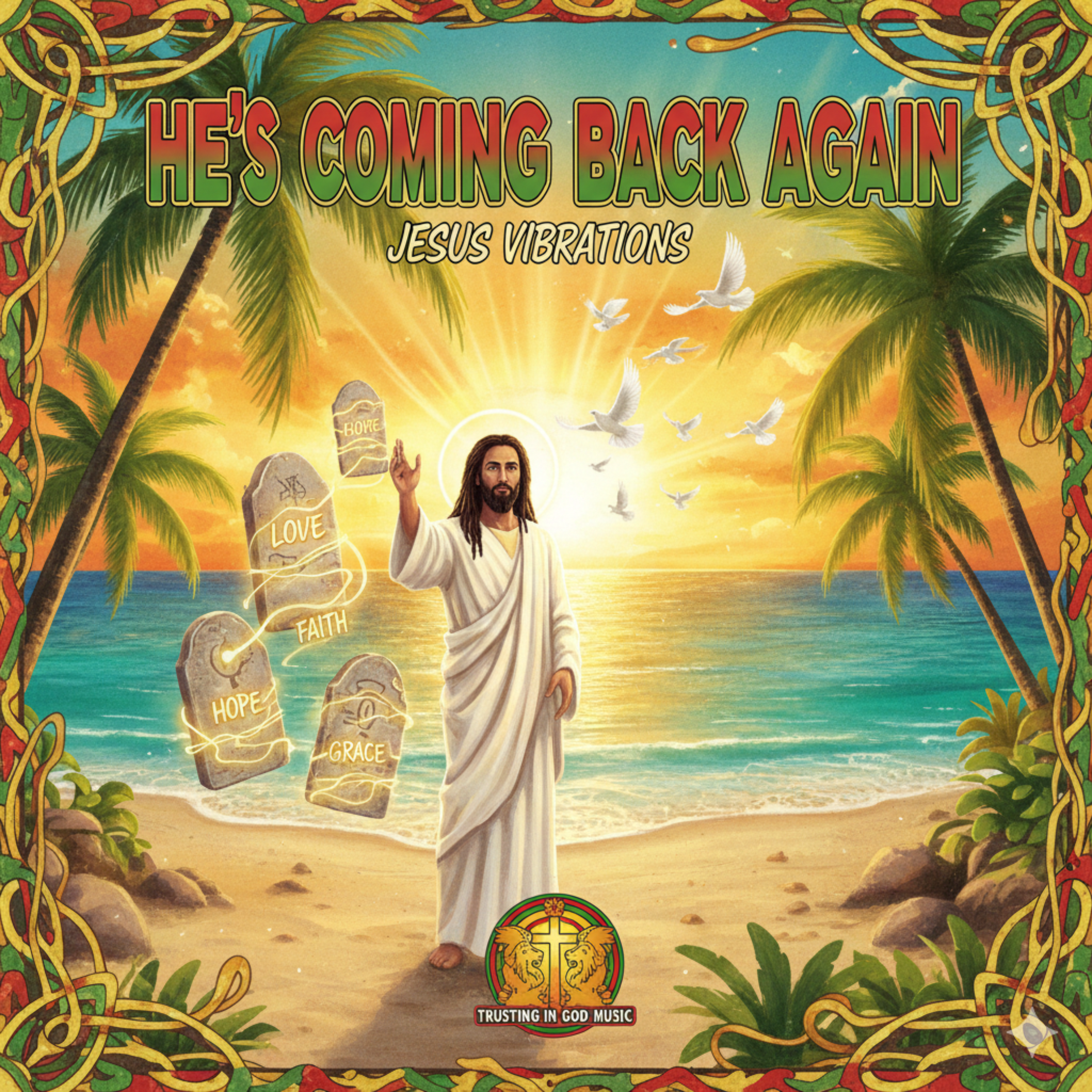 He's Coming Back Again artwork