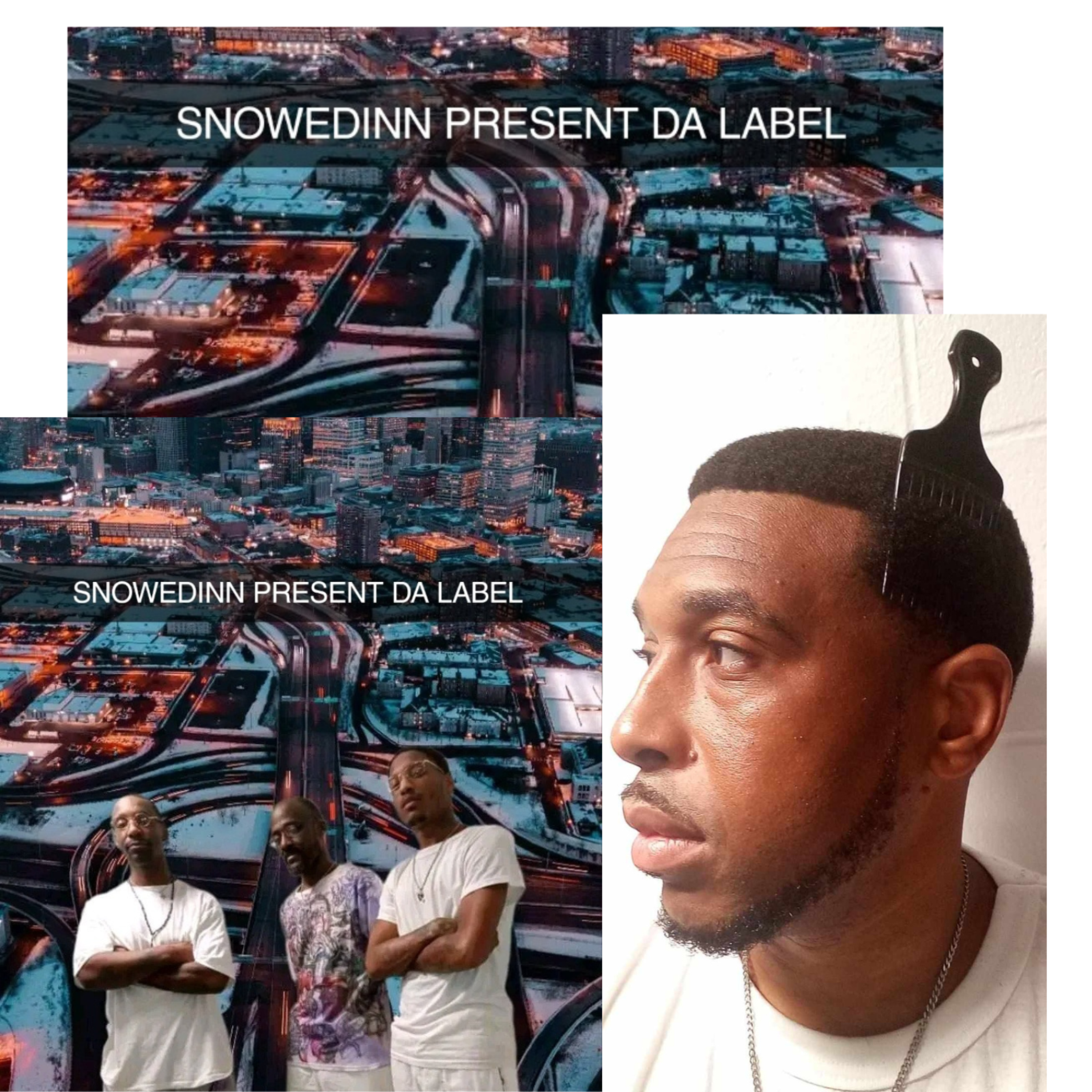 SNOWEDINN PRESENT  DA  LABEL artwork