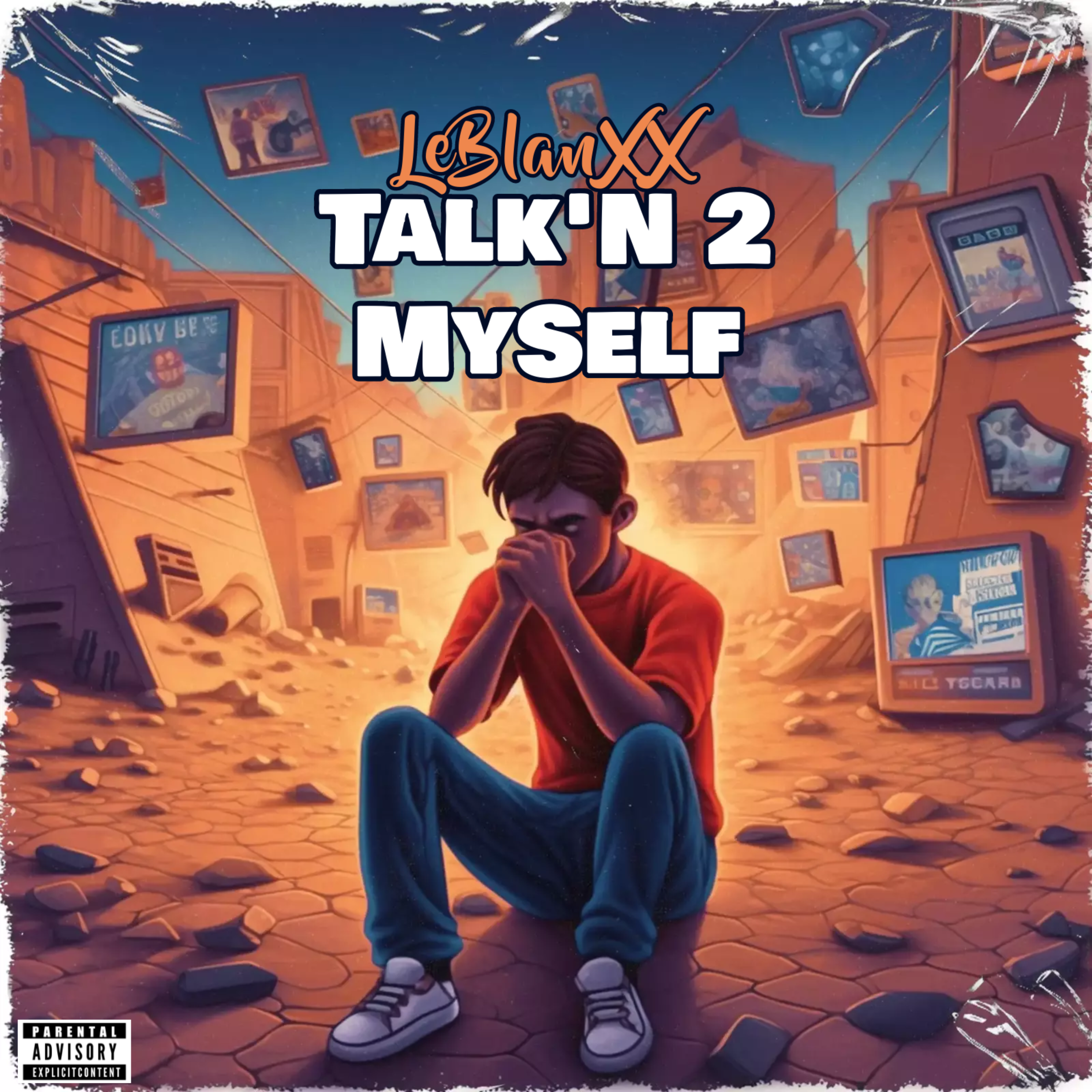 Talk'N 2 Myself by John LeBlanxx cover art