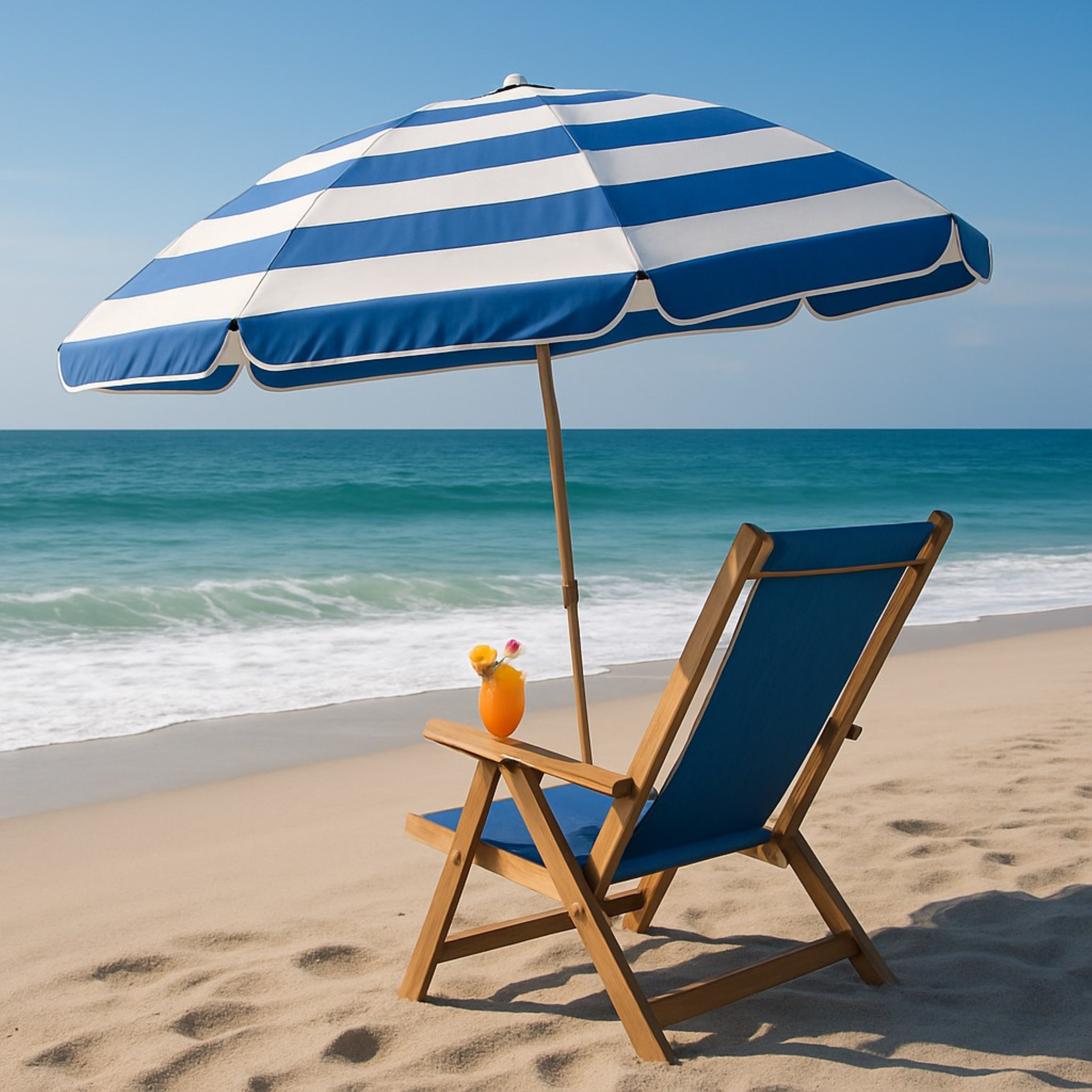 Empty Beach Chair artwork