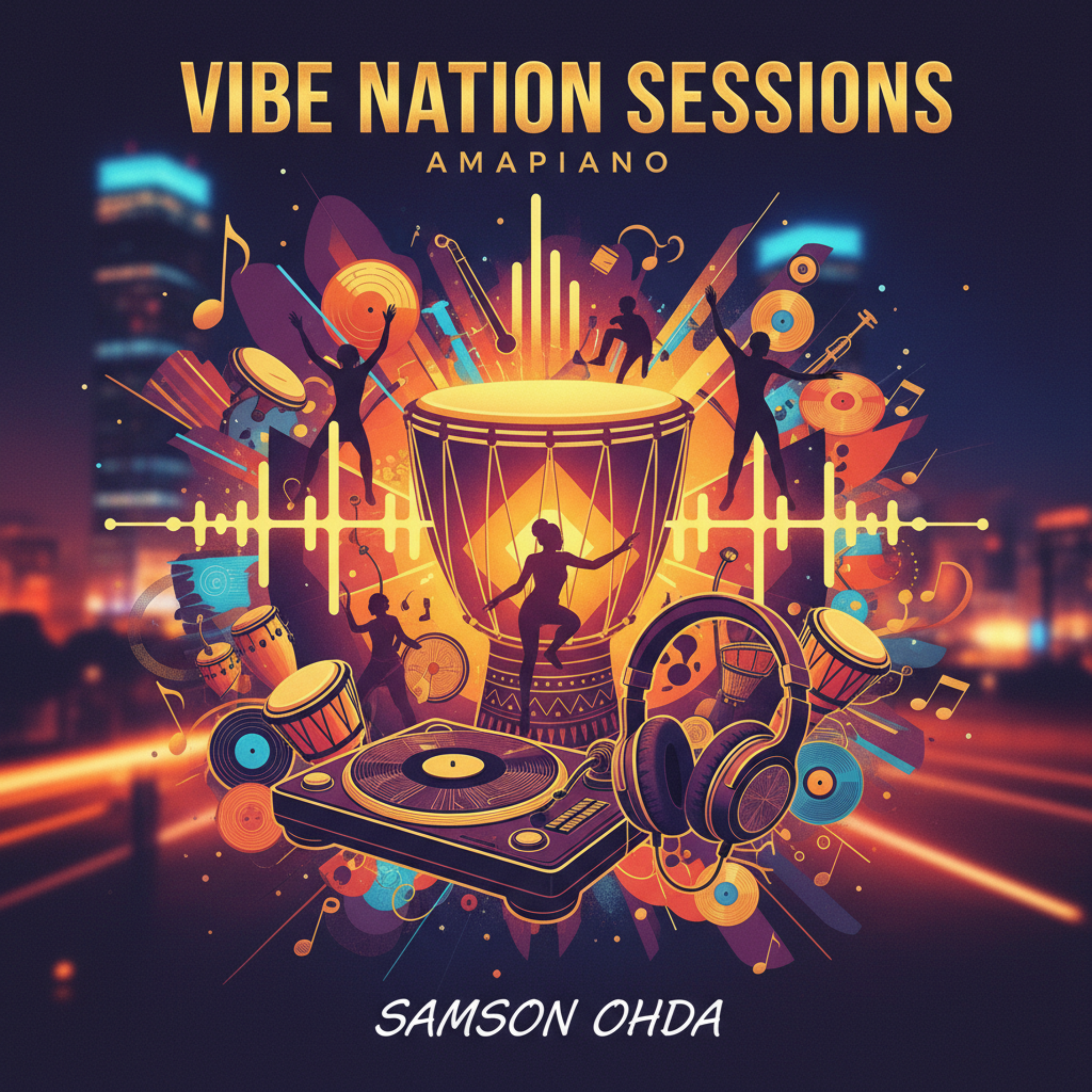 Vibe Nation Sessions by Samson Ohda  cover art
