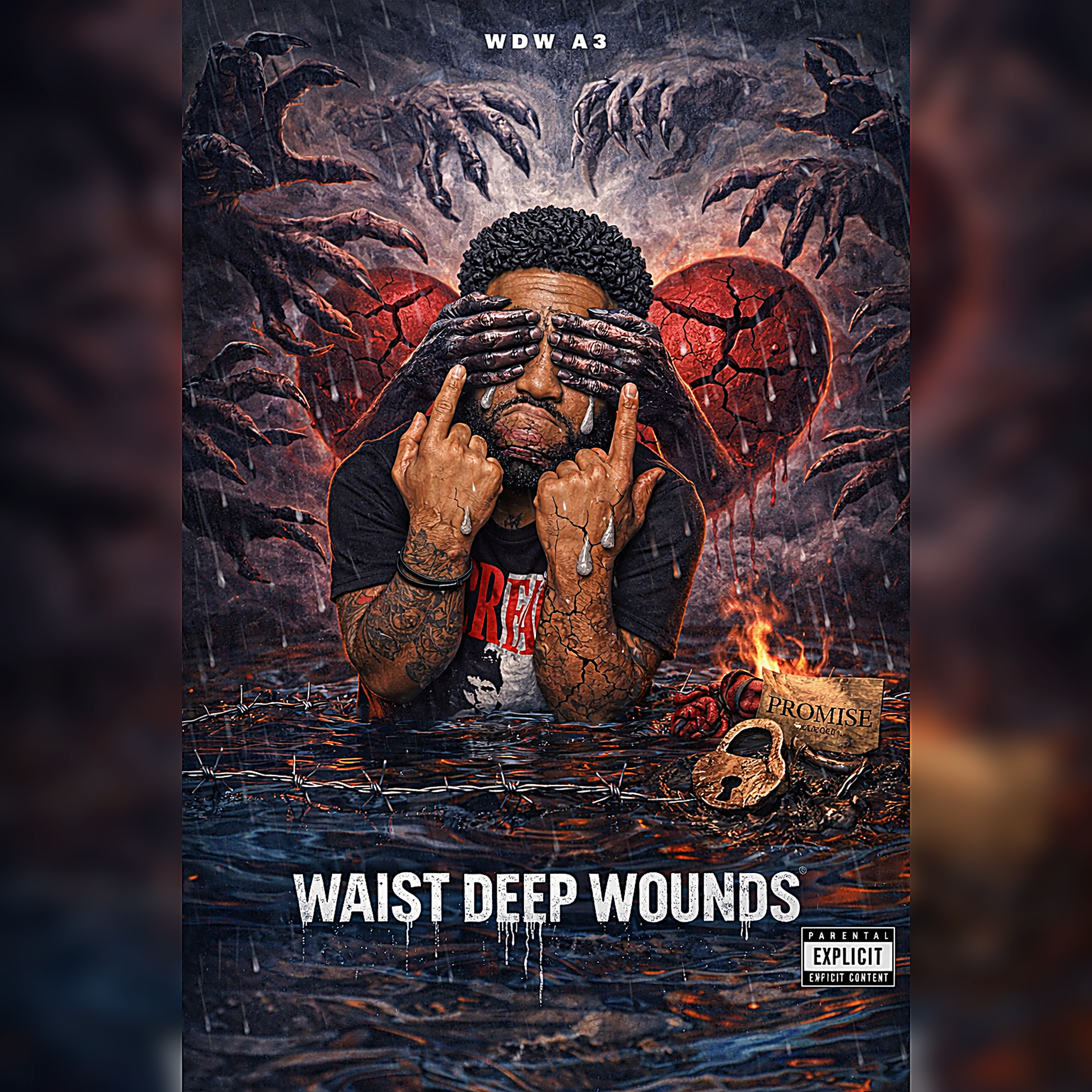 Waist Deep Wounds artwork