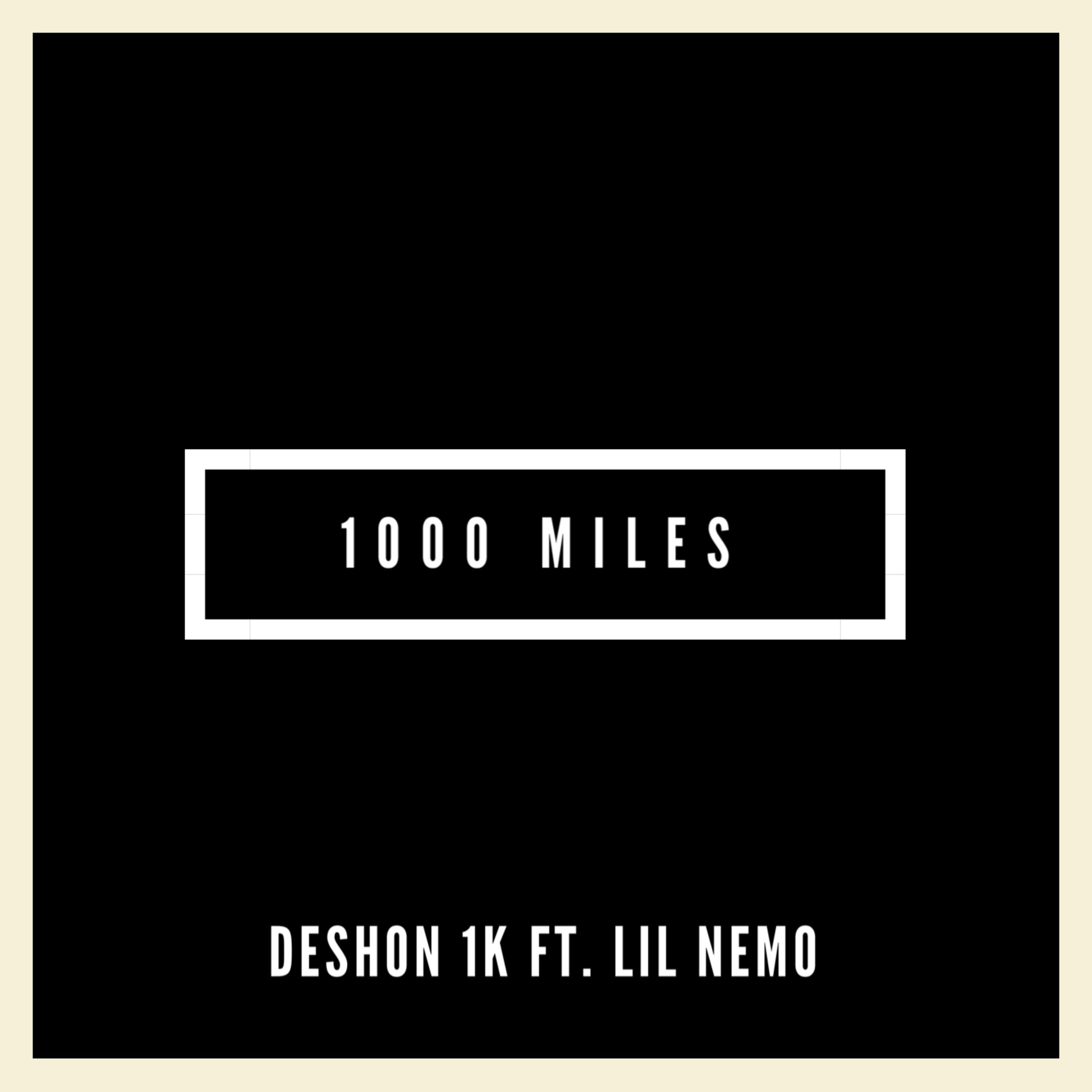 1000 Miles artwork