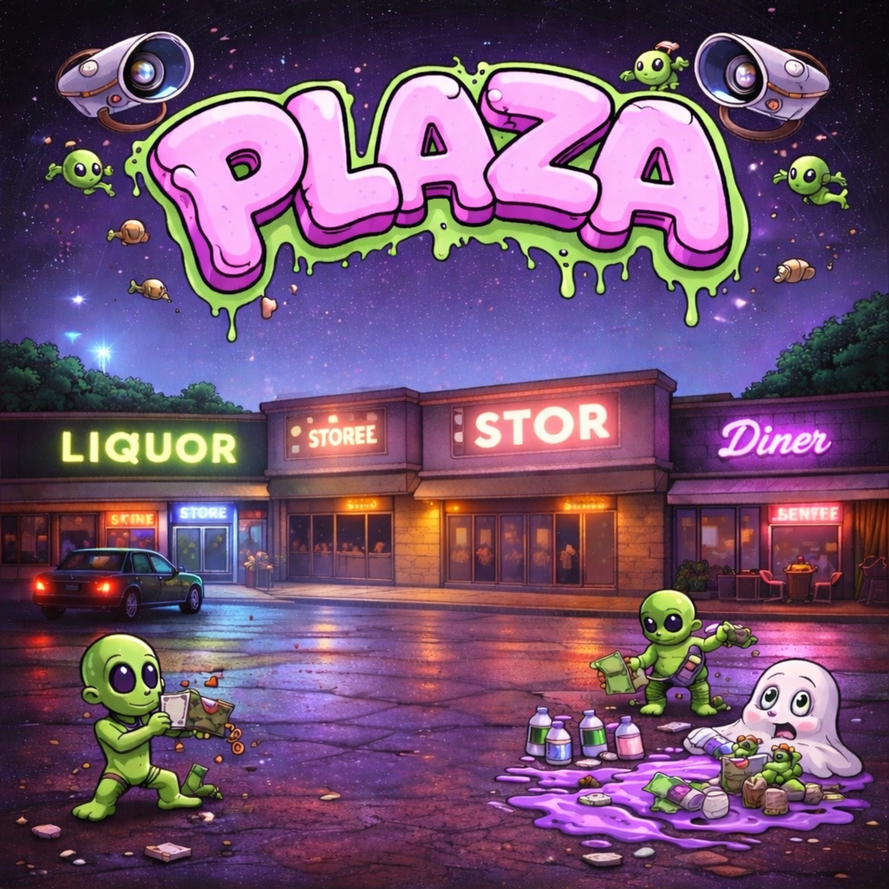 Plaza artwork