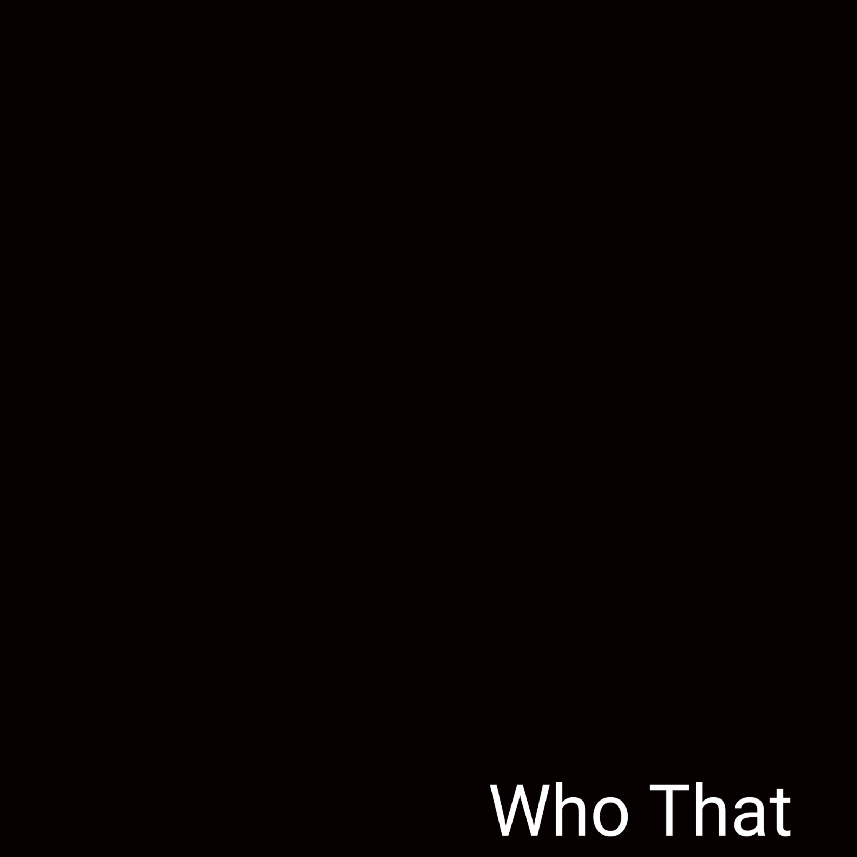 Who That artwork