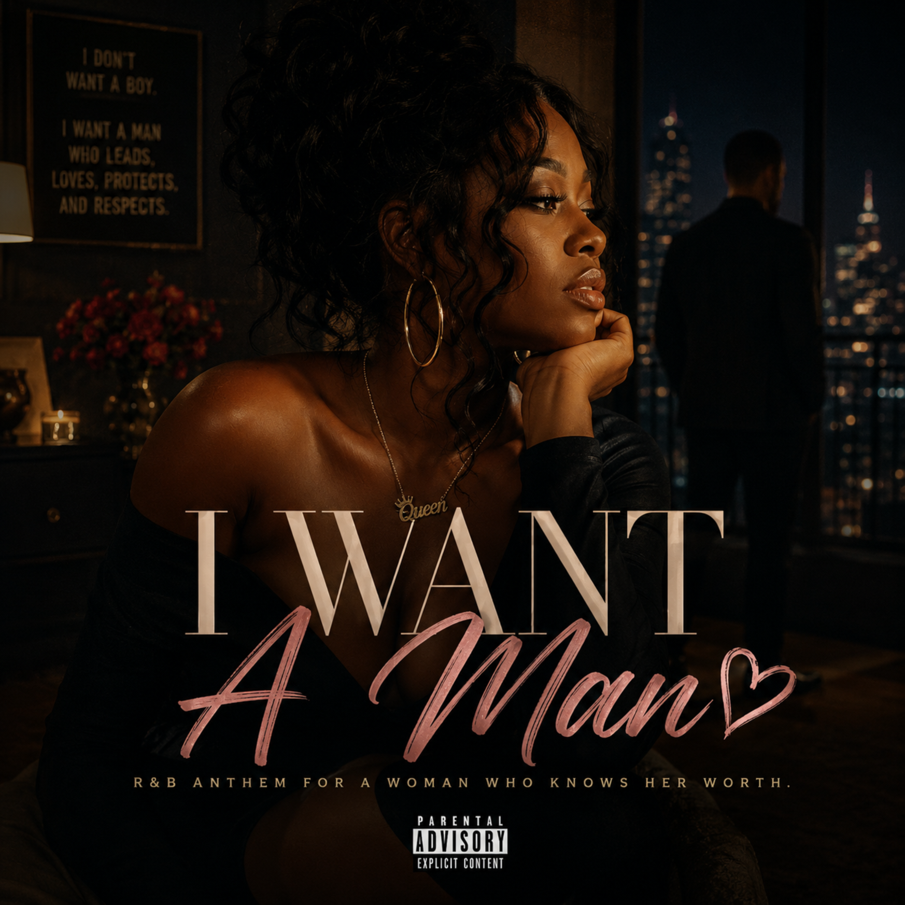 I Want A Man by Queen Jiaya cover art