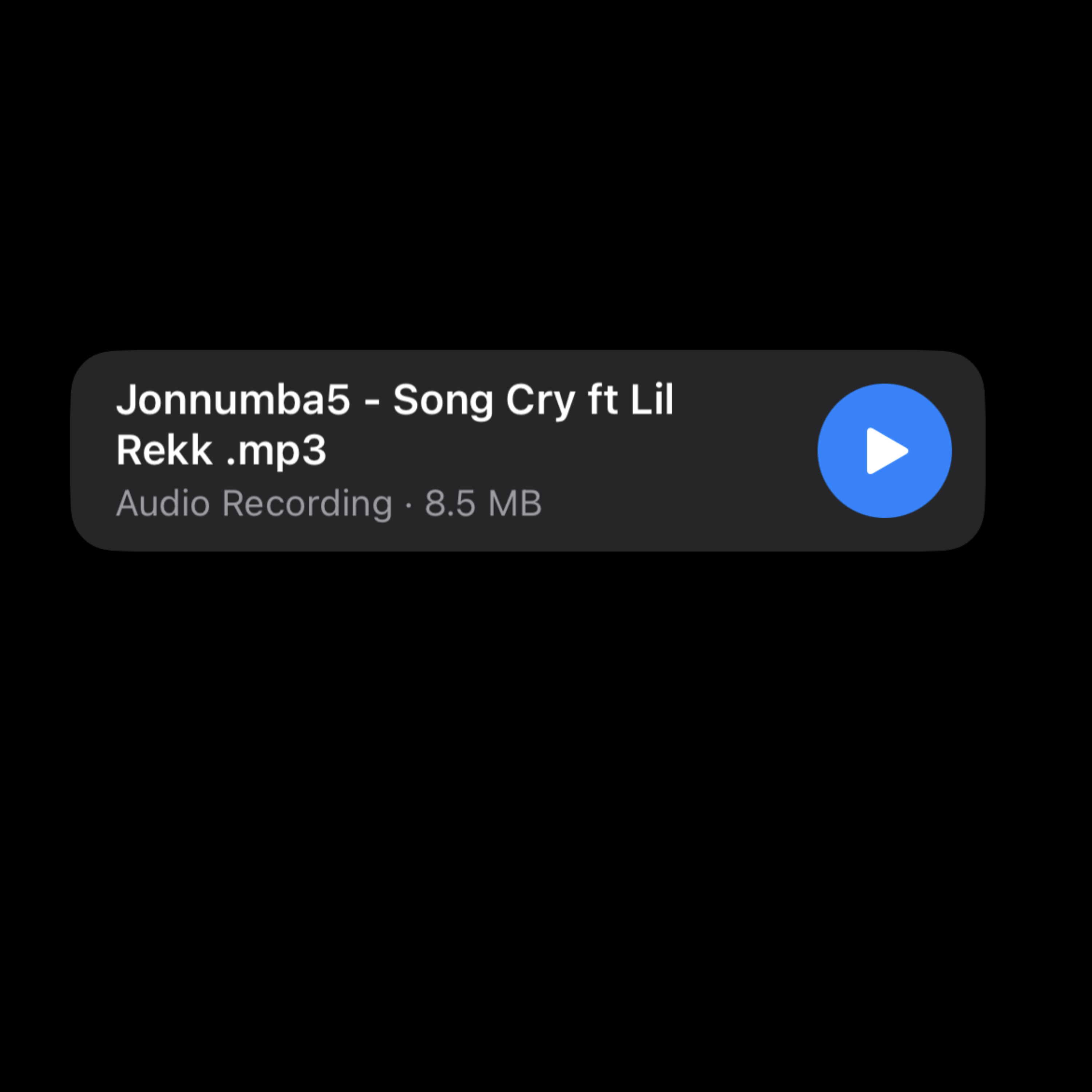 Song Cry artwork