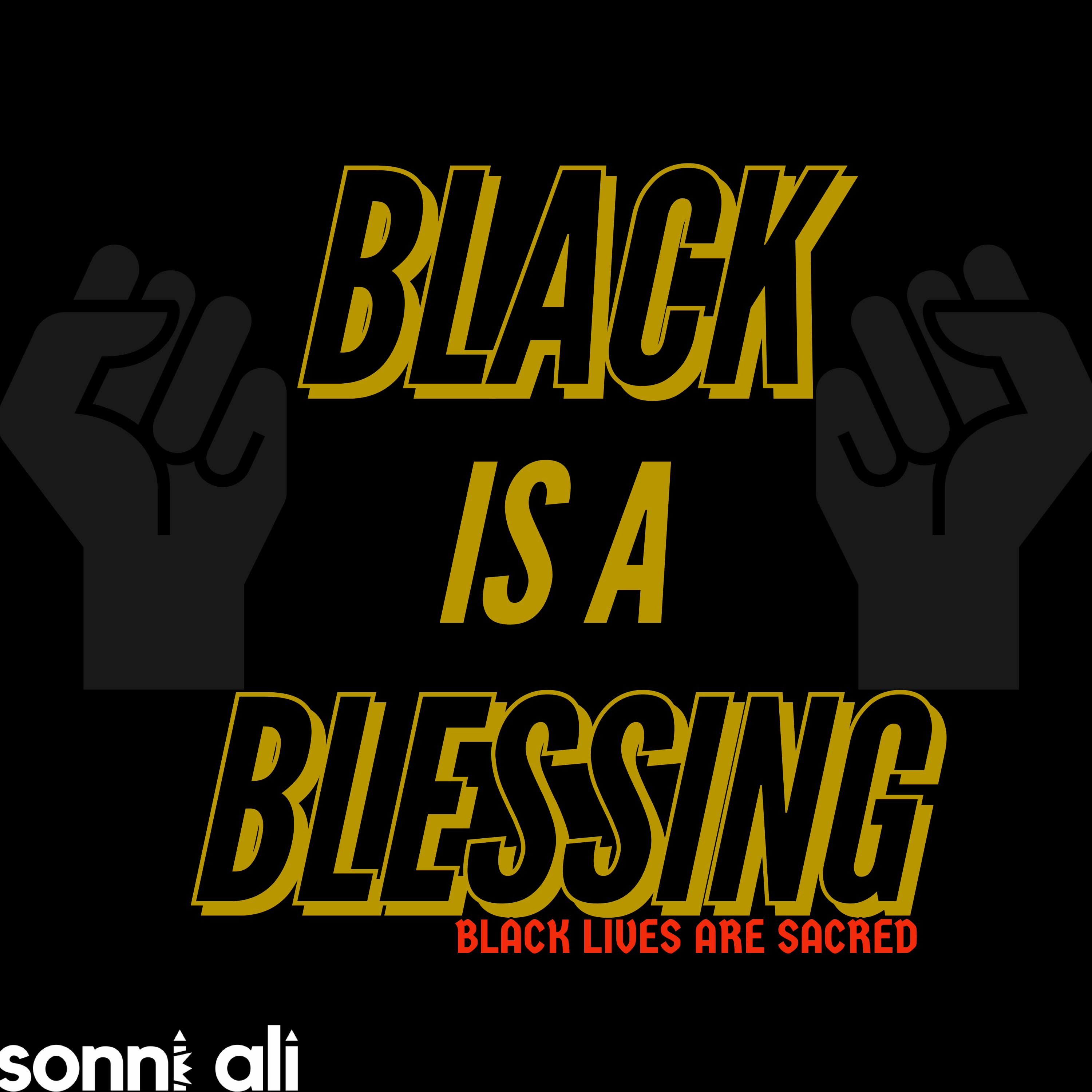Black Is A Blessing by Sonni Ali cover art