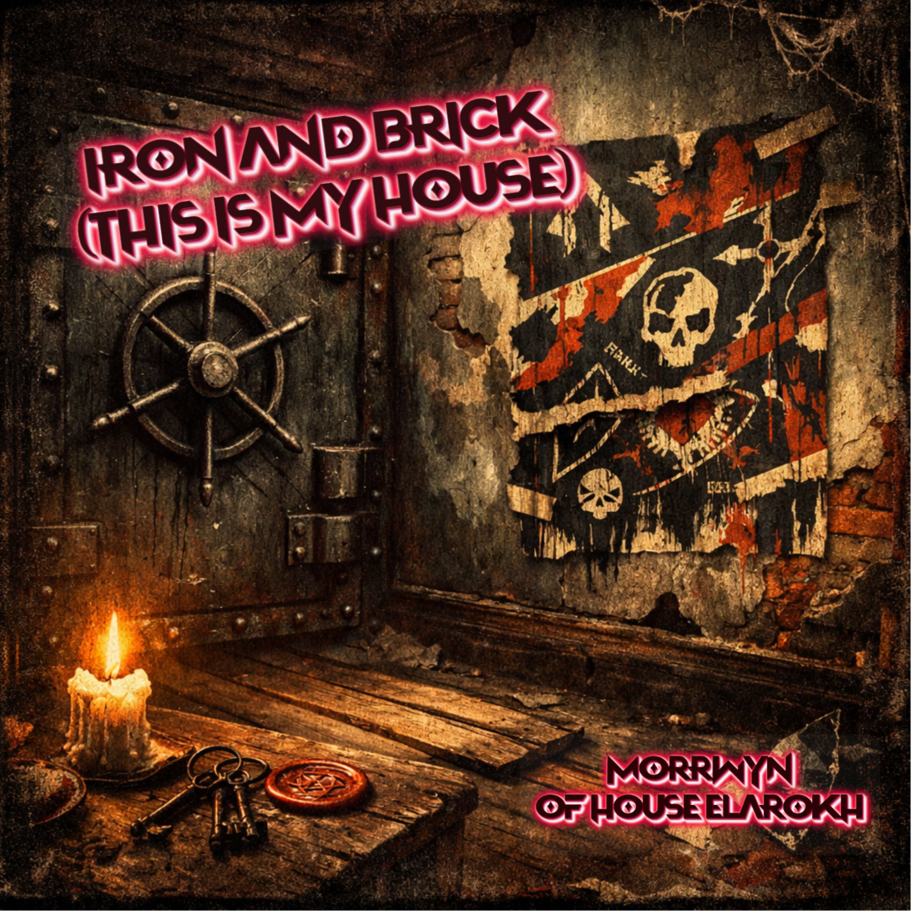 Iron and Brick (this is my house) artwork