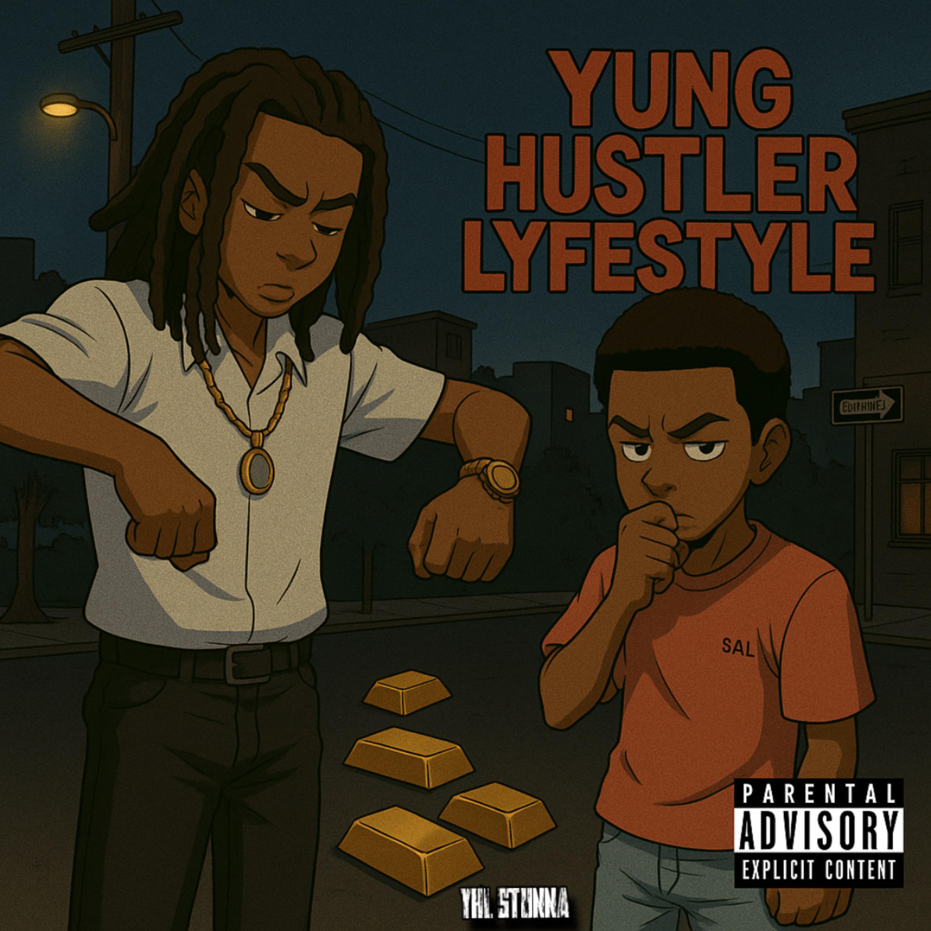 YUNG HUSTLER LYFESTYLE artwork