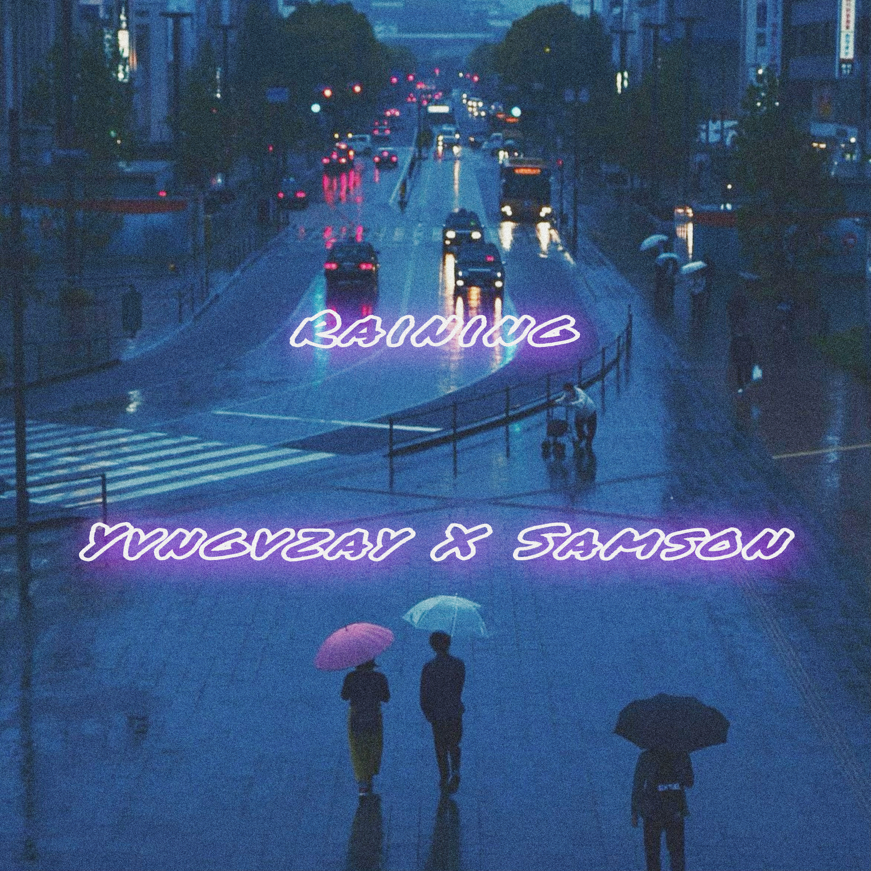 Raining artwork