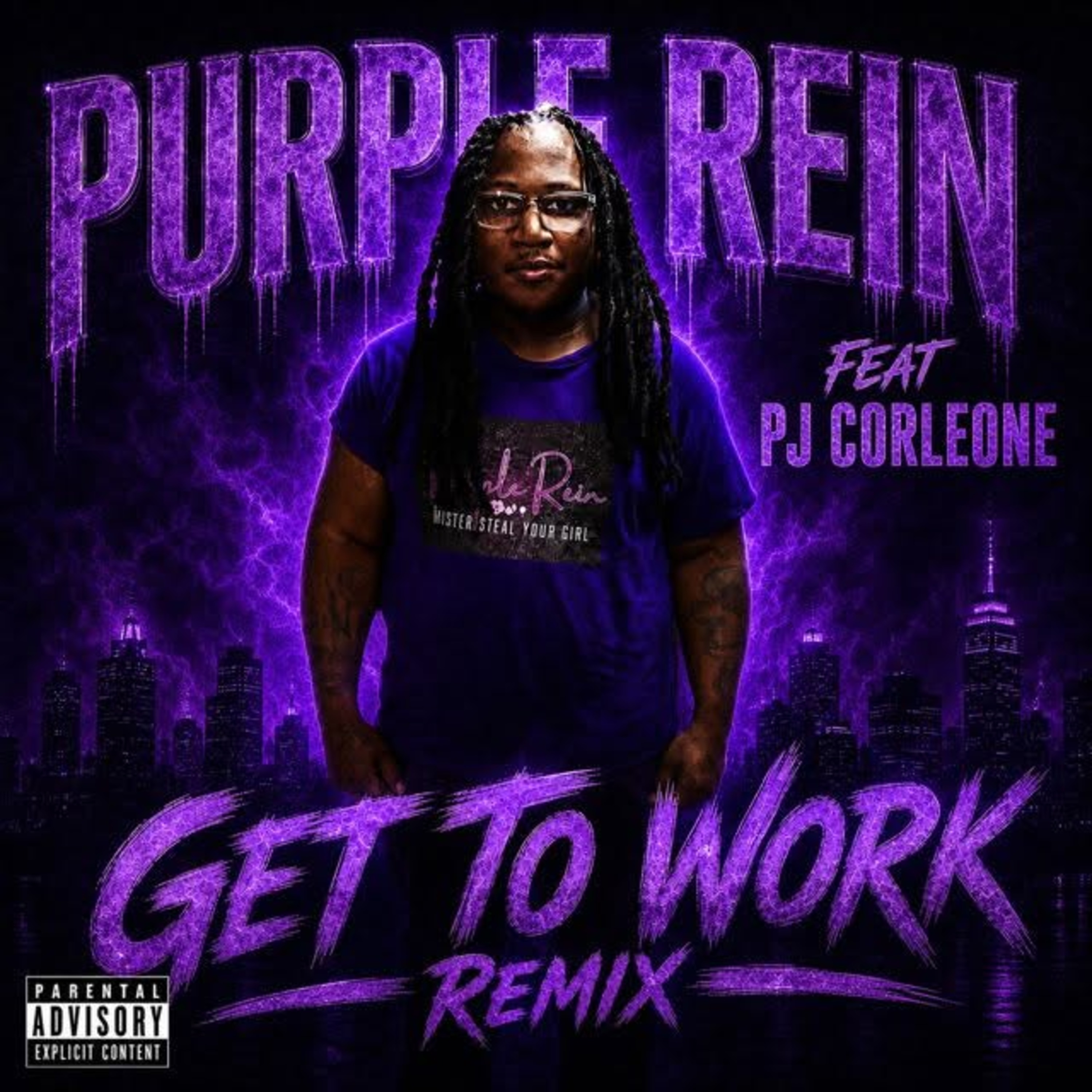 Get To Work (Remix) by Purple Rein cover art