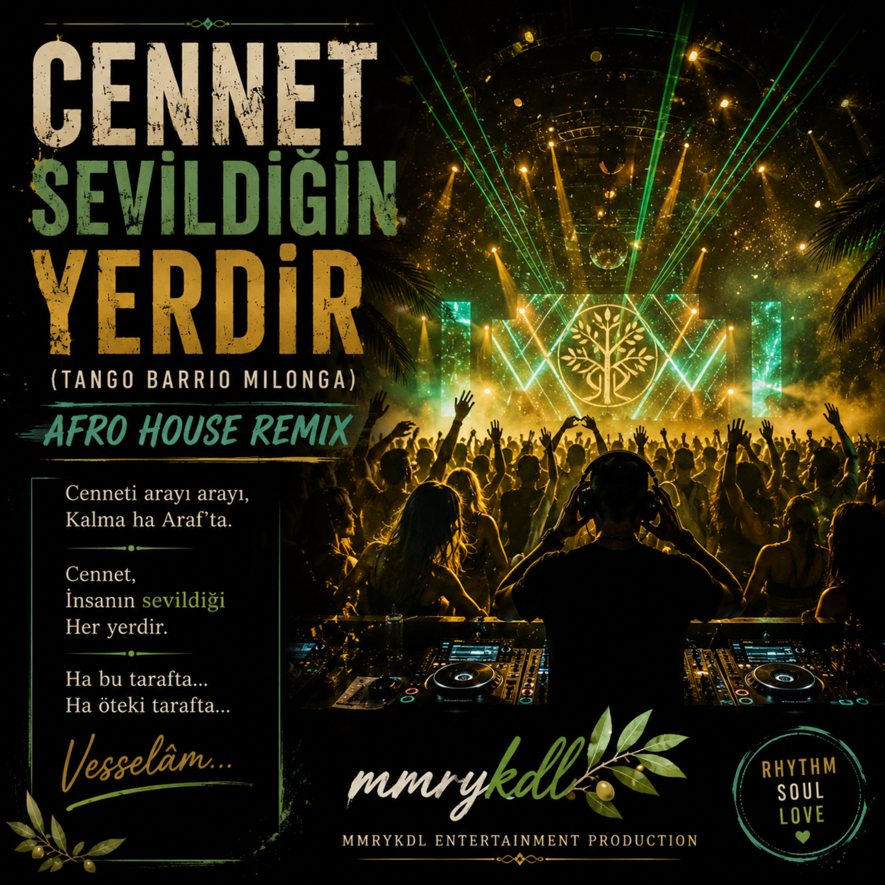 CENNET SEVİLDİĞİN YERDİR (afro house remix) by MMRYKDL cover art